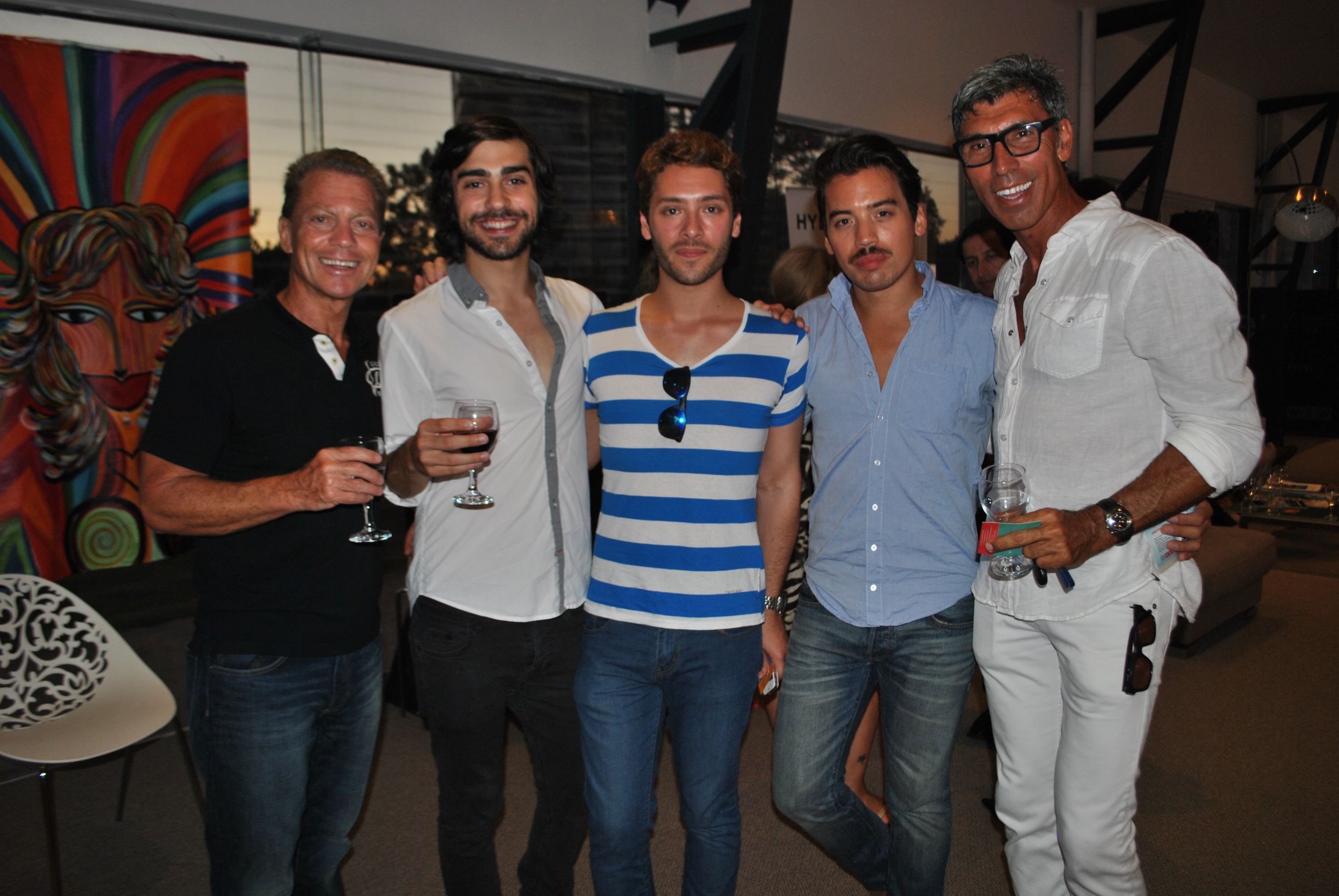 Terry Keller, Sebastián Courtoisie, Agustín Lafferranderie, Pedro Márquez, Martín C. Martínez.