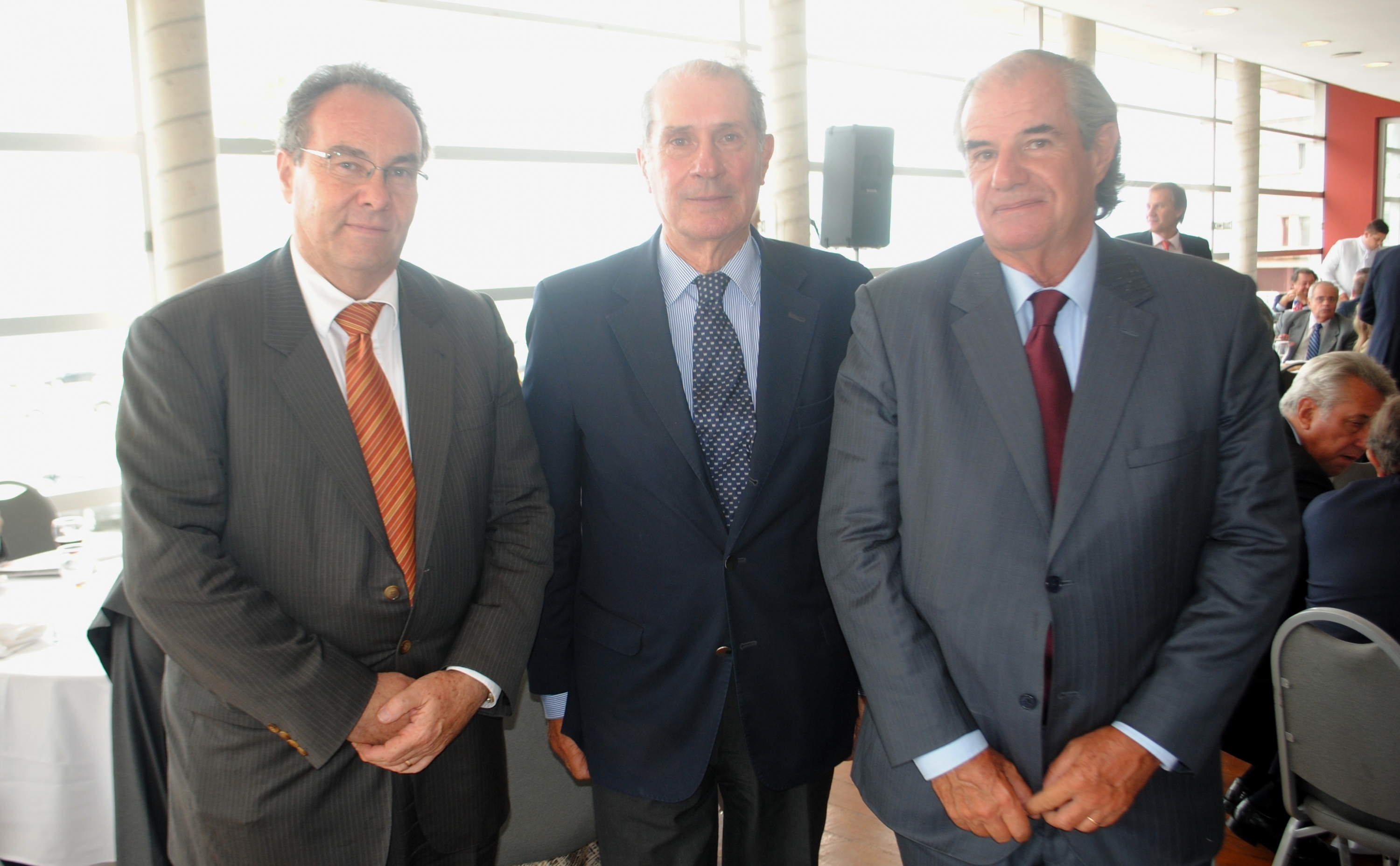 Gunther Rotzinger, Diego Payssé, Adolfo Albanell.