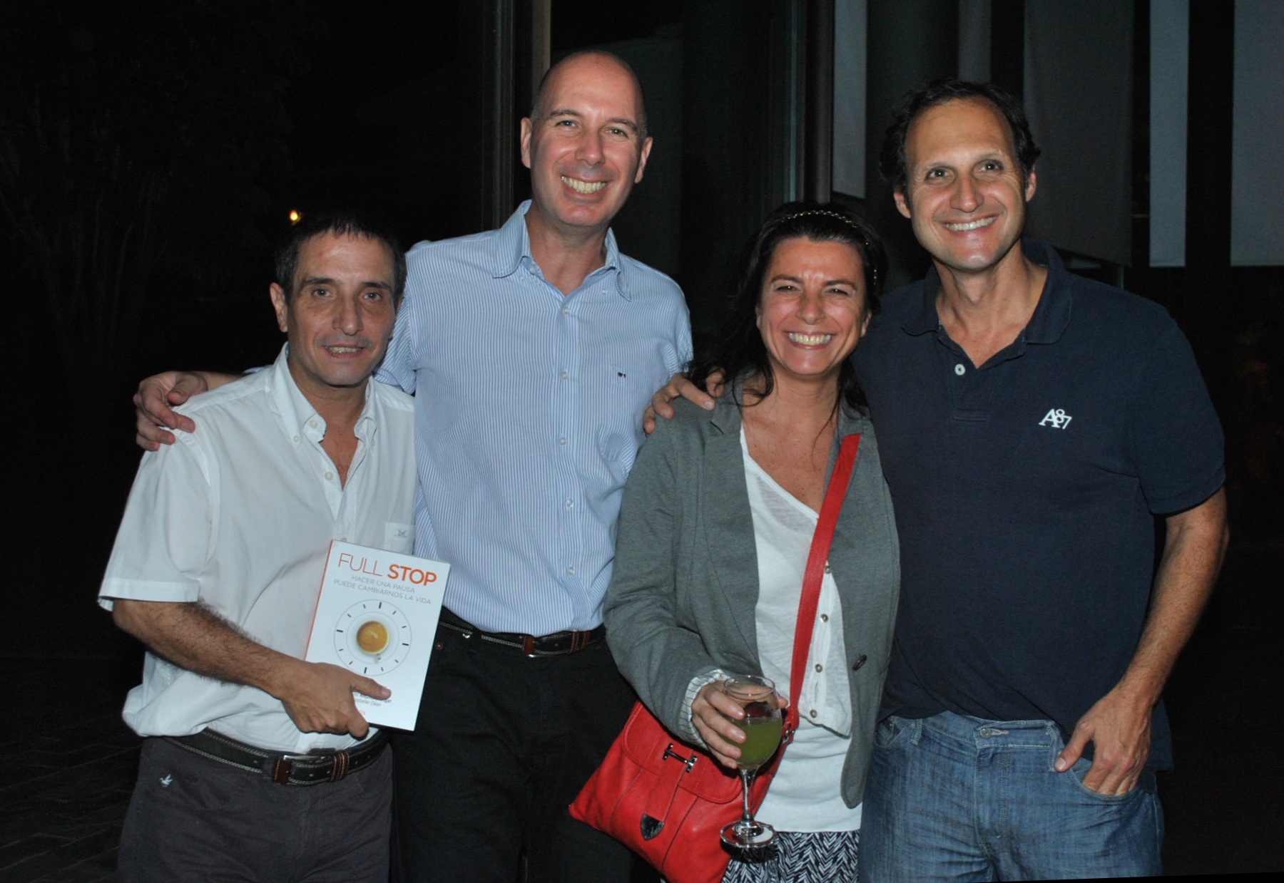 Gustavo Rey, Silvio Raij, Marina Berro, Enrique Hanania.