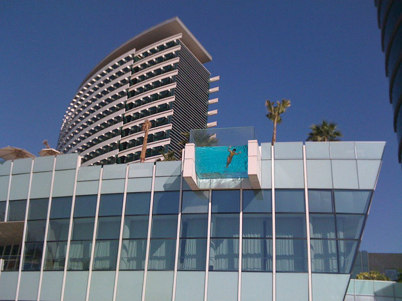 Hotel Intercontinental Dubai Festival City.