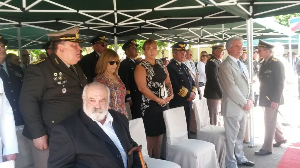 Acto de asunción del nuevo comandante en jefe del Ejército. Foto: Valeria Gil