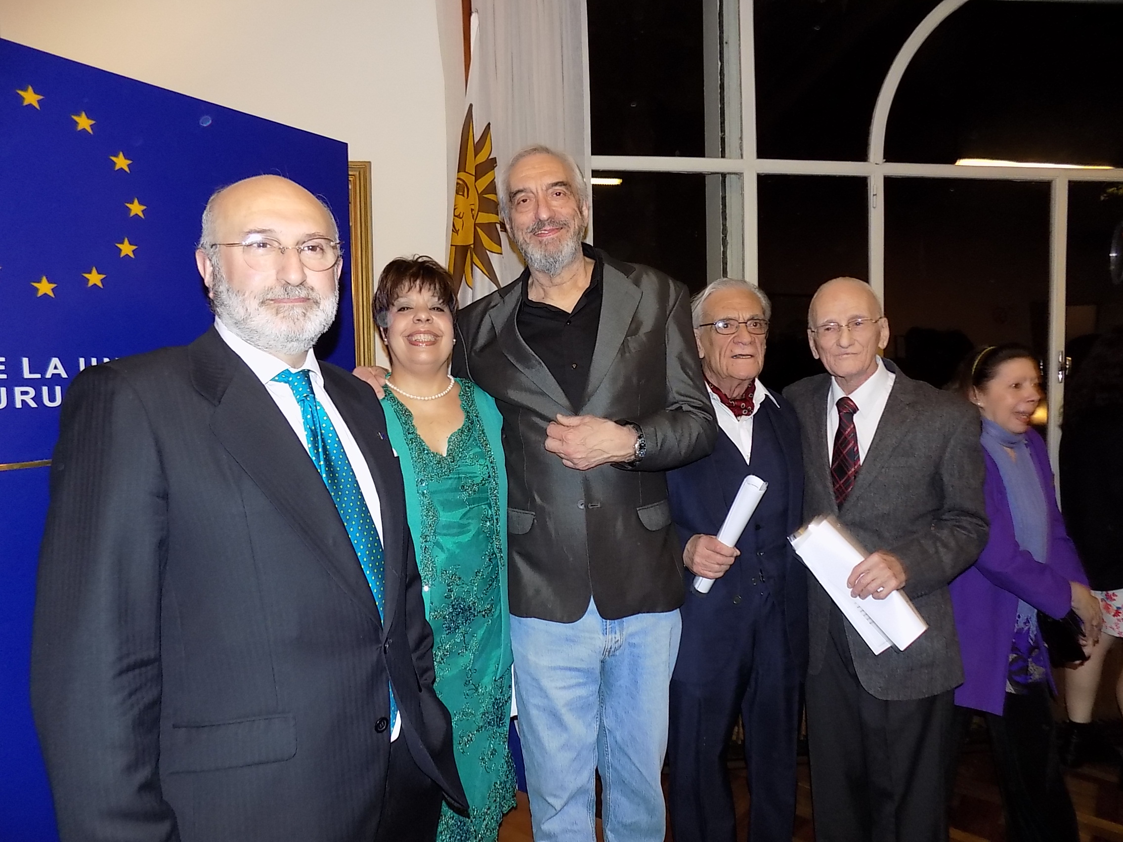 Juan Fernández Trigo, María Rosa Carbajal, Jorge Denevi, Hugo Castillos, Yamandú Marichal.