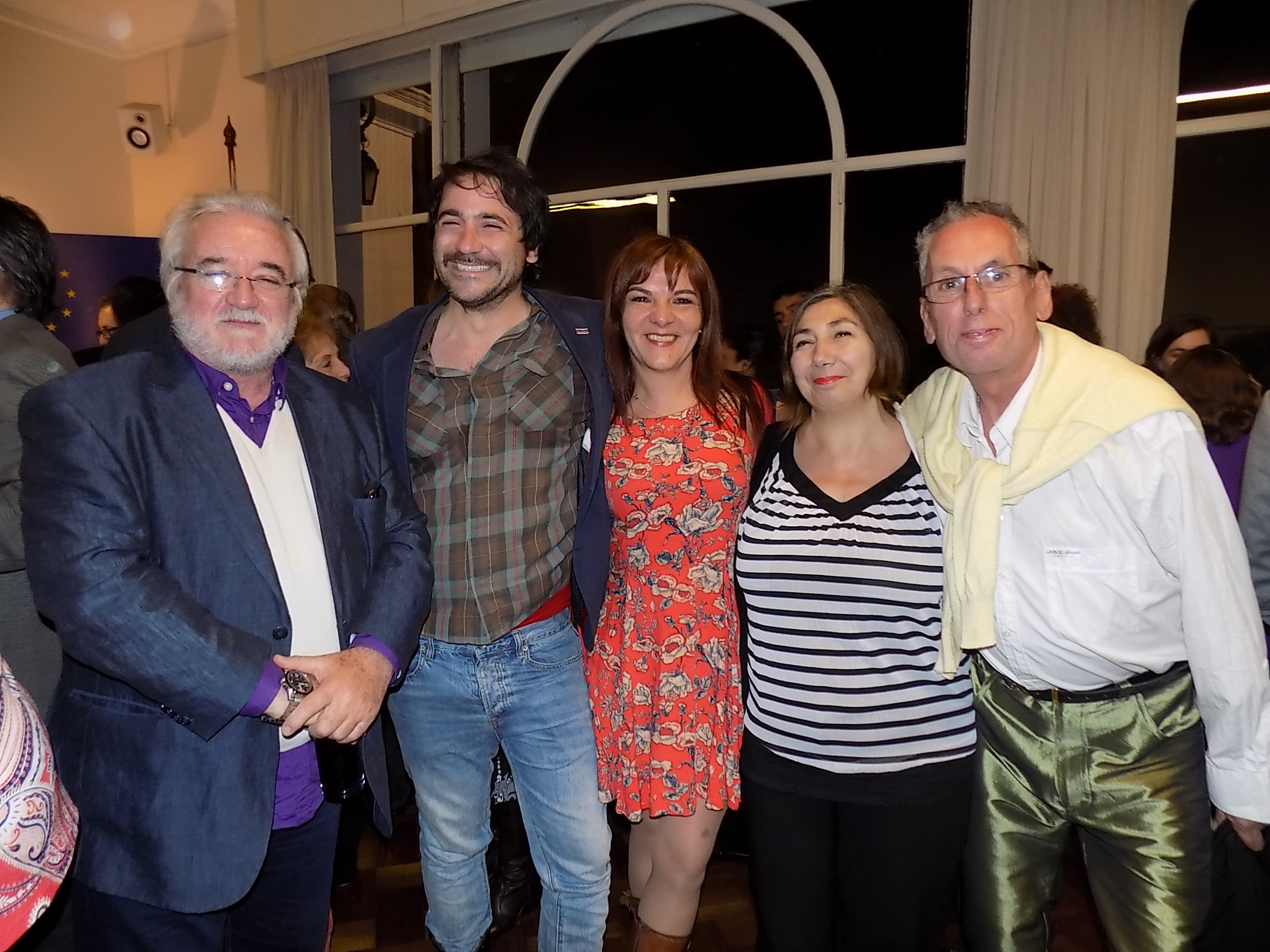 Marcelino Duffau, Pablo Robles, Lila García, Suka, Enrique Sena de León.