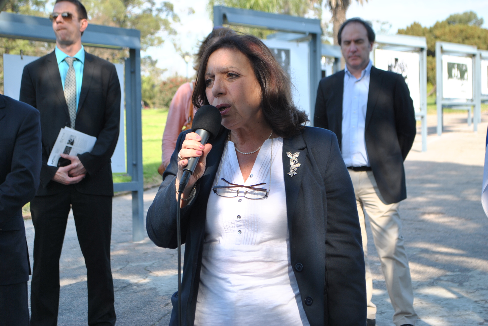 Intendenta Ana Olivera.