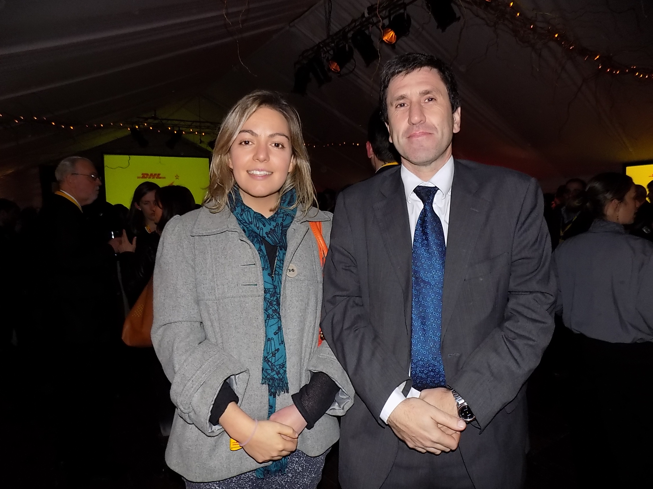 Mercedes García, Oscar Conti.