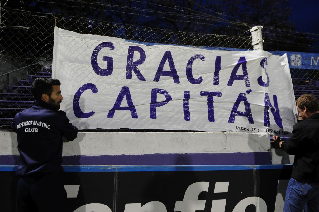Andrés Fleurquin se despidió del fútbol. Foto: Fernando Ponzetto