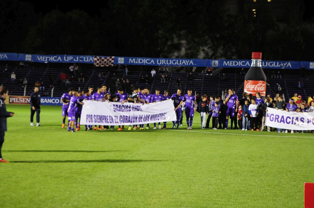 Andrés Fleurquin se despidió del fútbol. Foto: Fernando Ponzetto