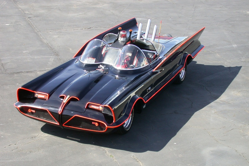 Así se ve el primer batimóvil.