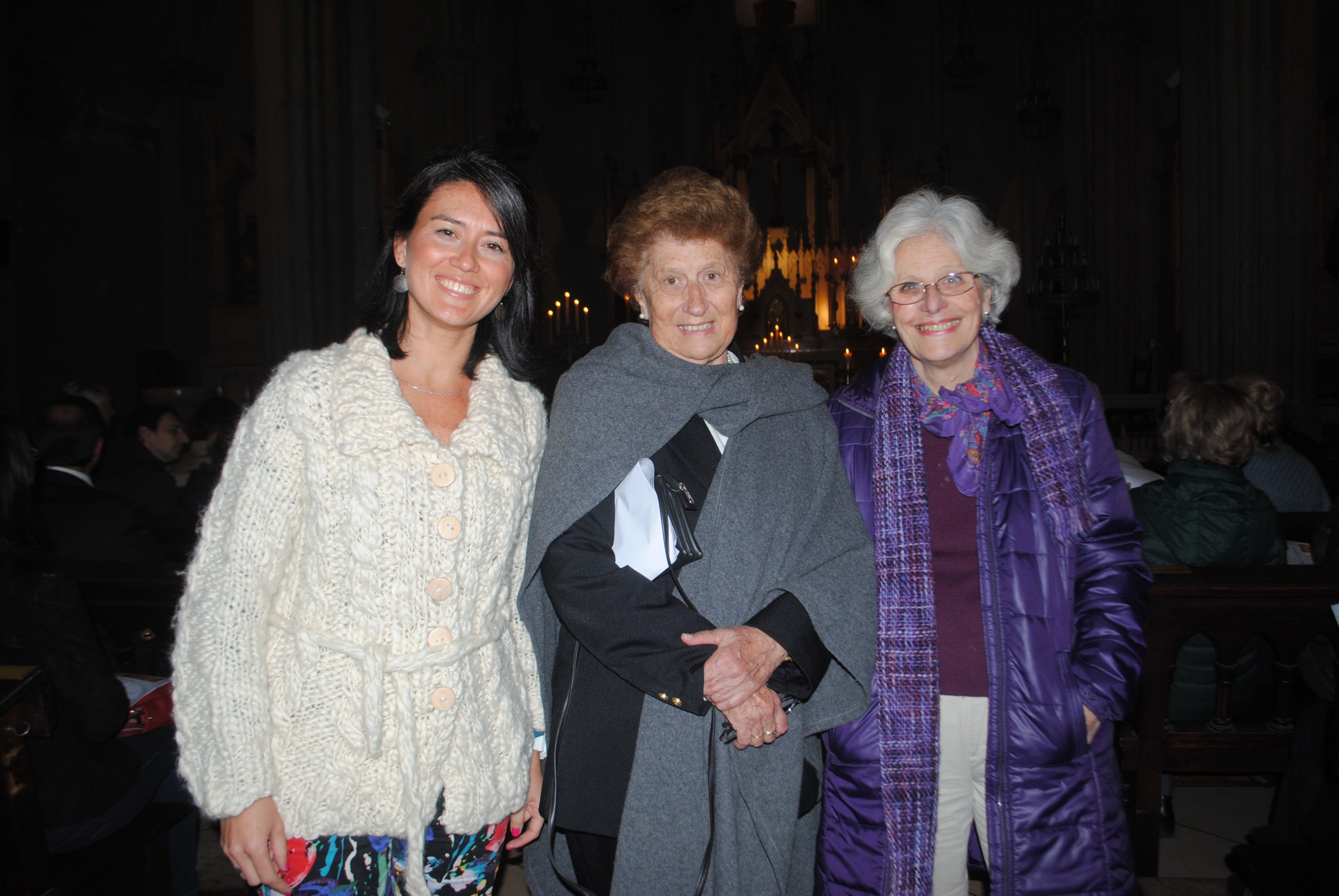 Marita Armua, Rosario Bentancor, Alicia Iglesias.