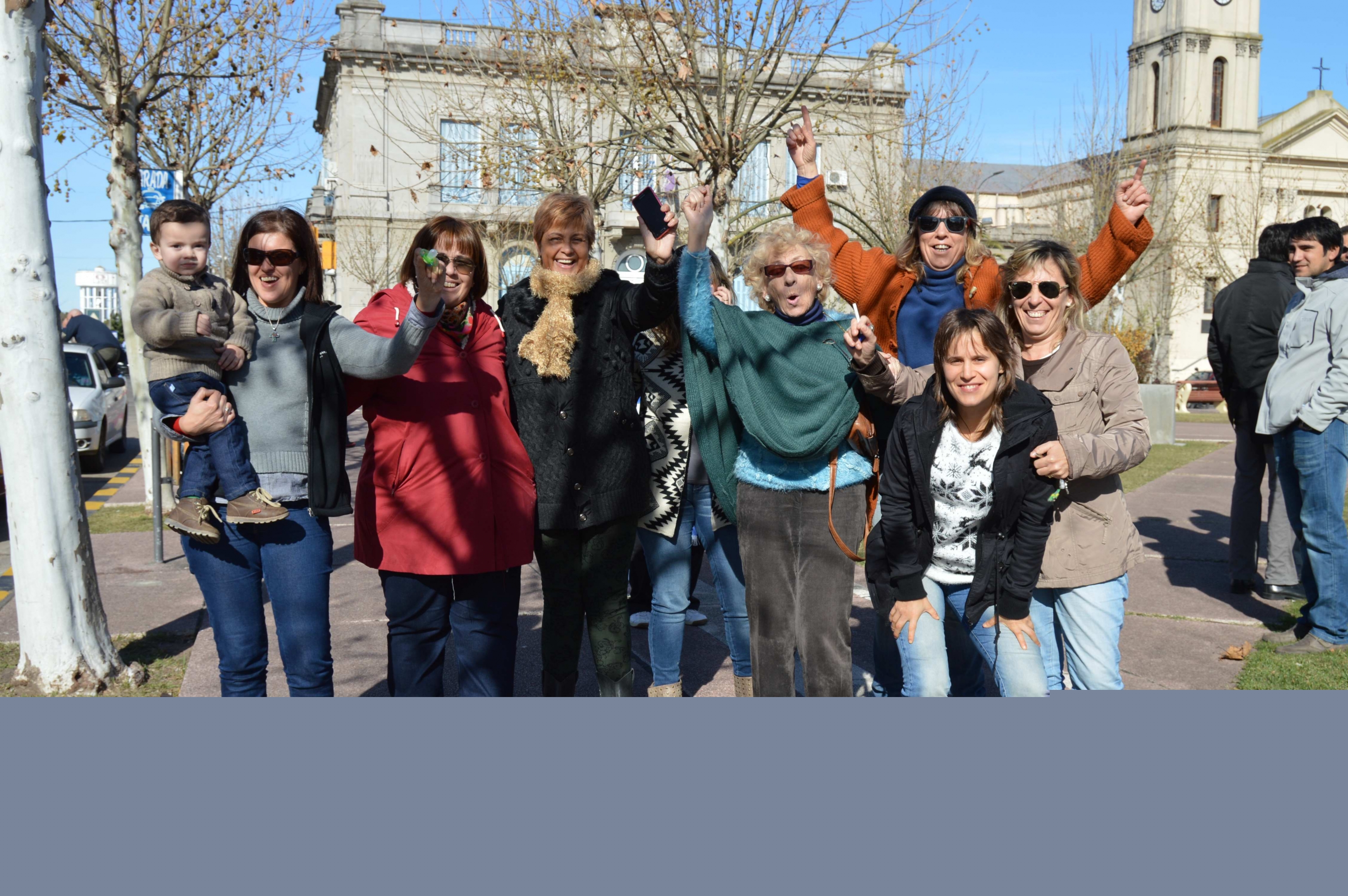 Festejos en Fray Bentos por declaración de frigorífico Anglo Patrimonio de la Humanidad. Foto: Daniel Rojas
