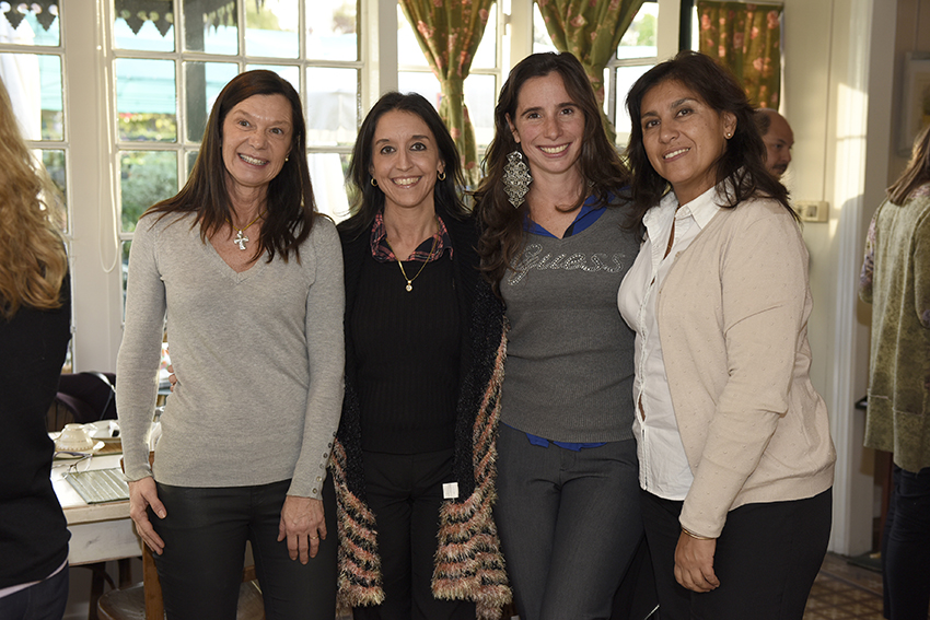María José Gutiérrez, Adriana Vieira, Andrea Alonso, Rossana Desiderio