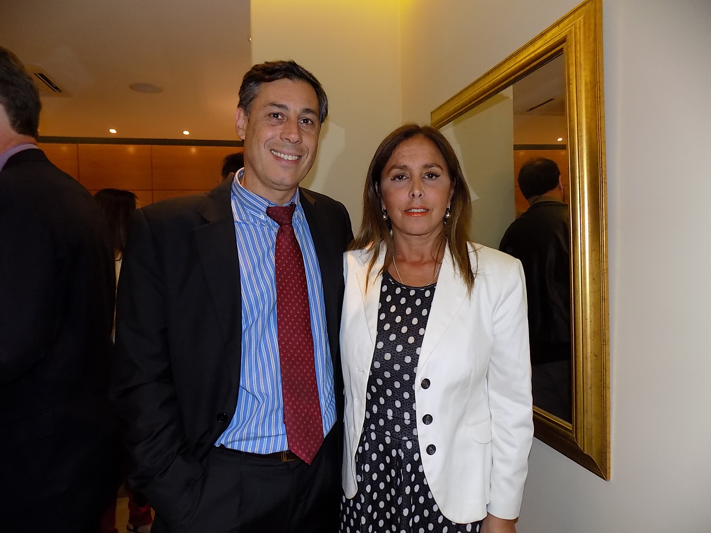 Fabián Abo, Adriana González.