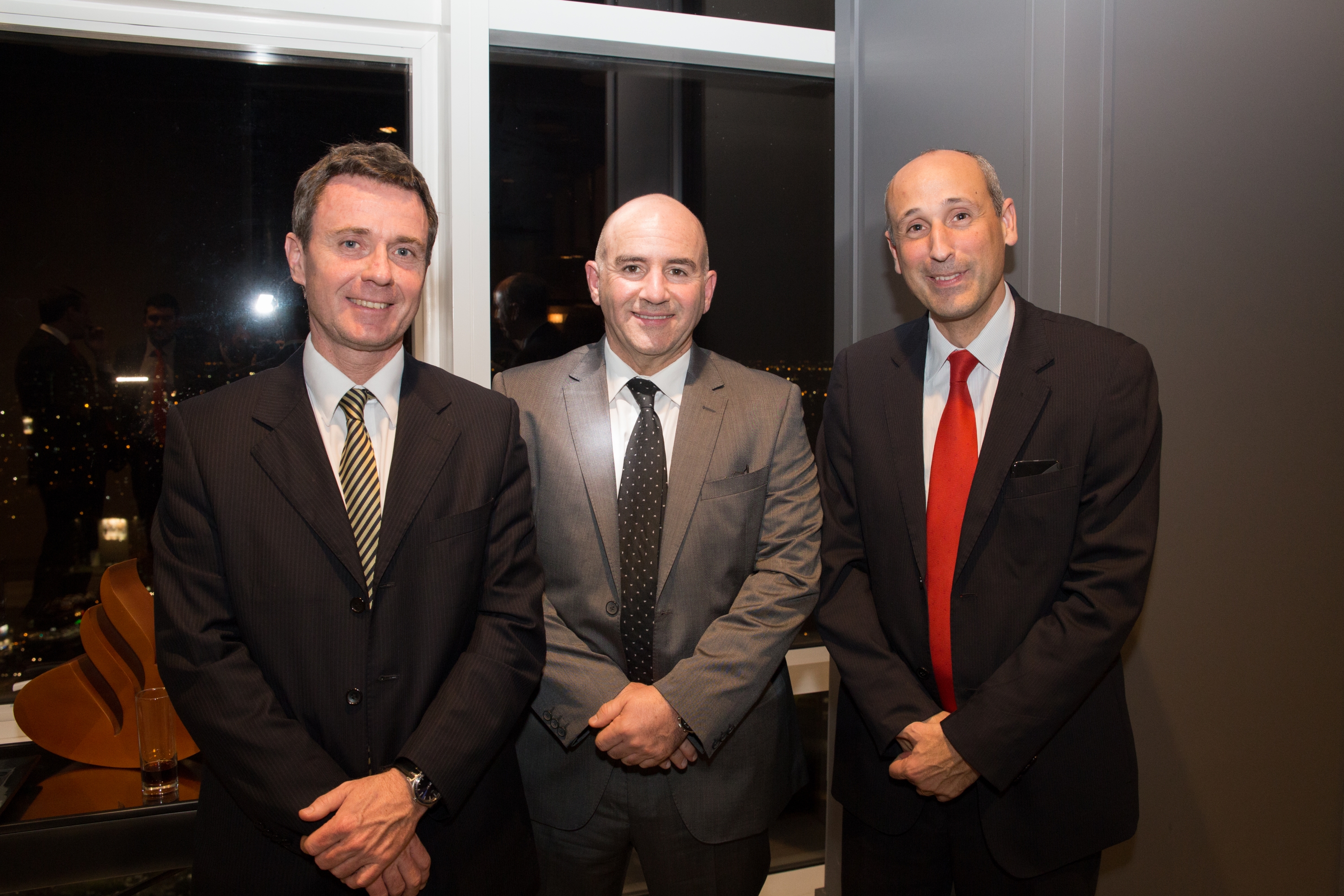 André Van der Ouw, Martín Bazterrica, Gastón Pagliaro.