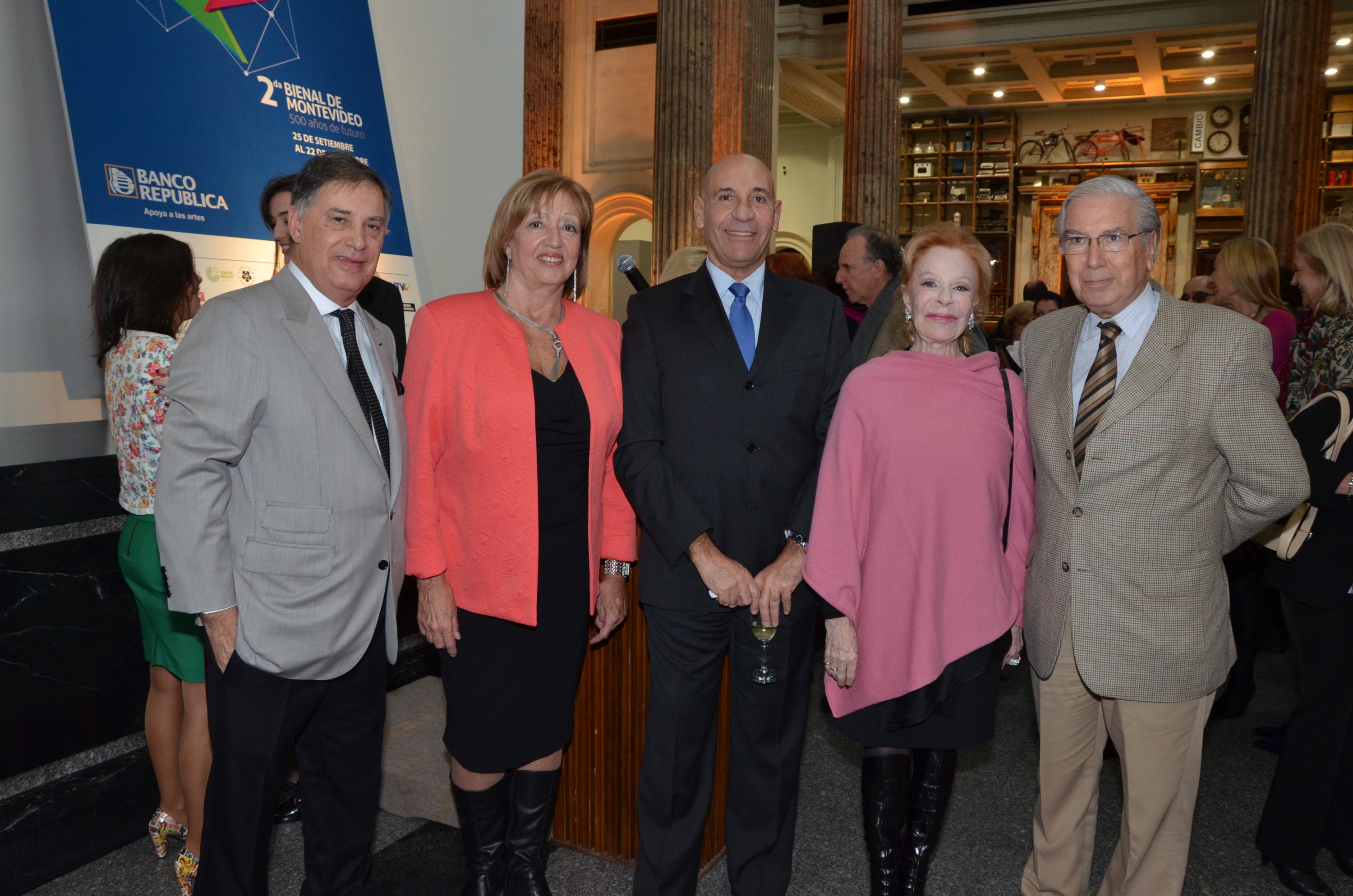 Roberto Palermo, María Julia Muñoz, Ricardo Murara, Laetitia d’Arenberg, Julio Porteiro.