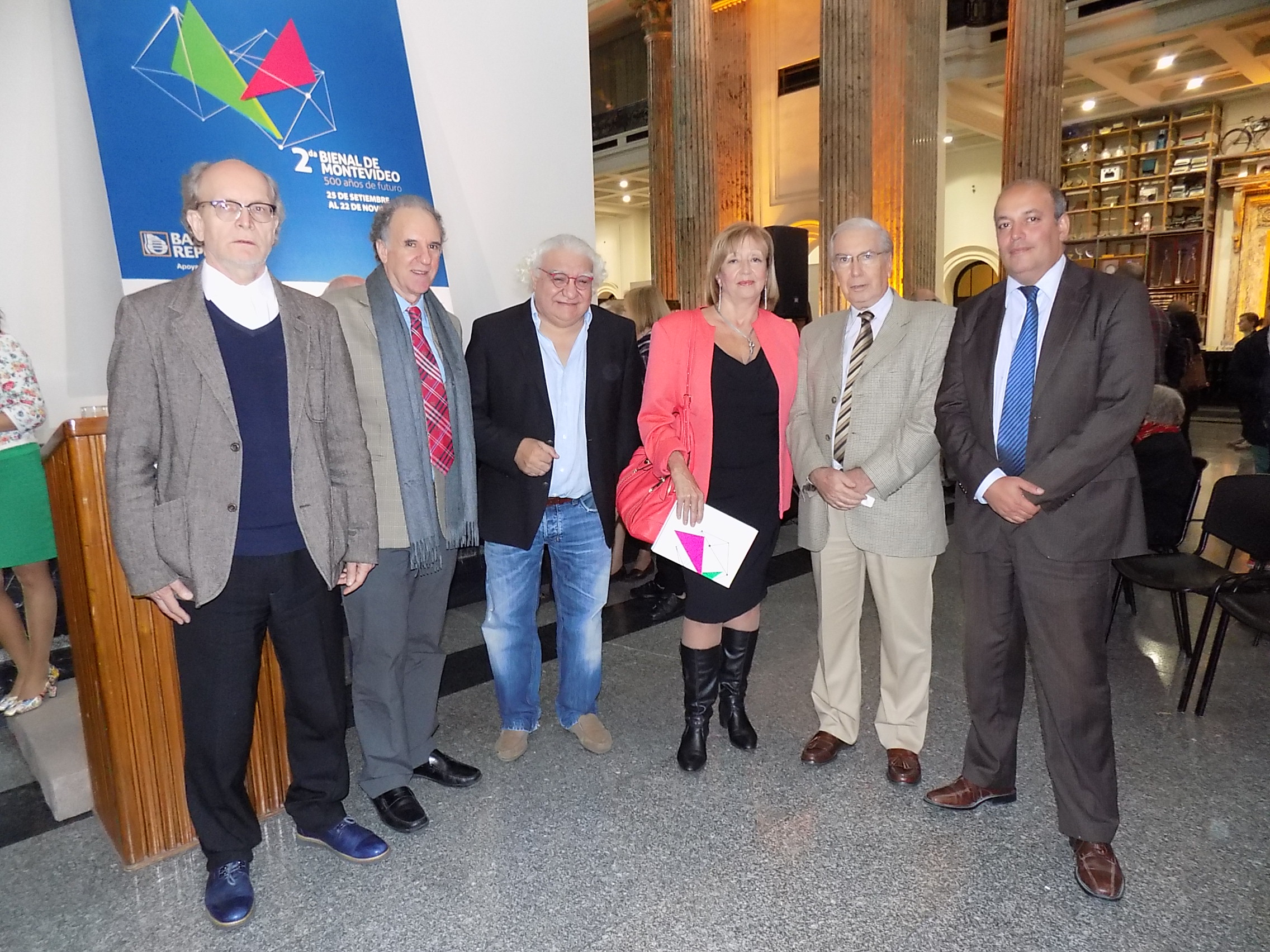 Alfons Hug, Jorge Srur, Ricardo Alarcón, María Julia Muñoz, Julio Porteiro, Alejandro Denes.