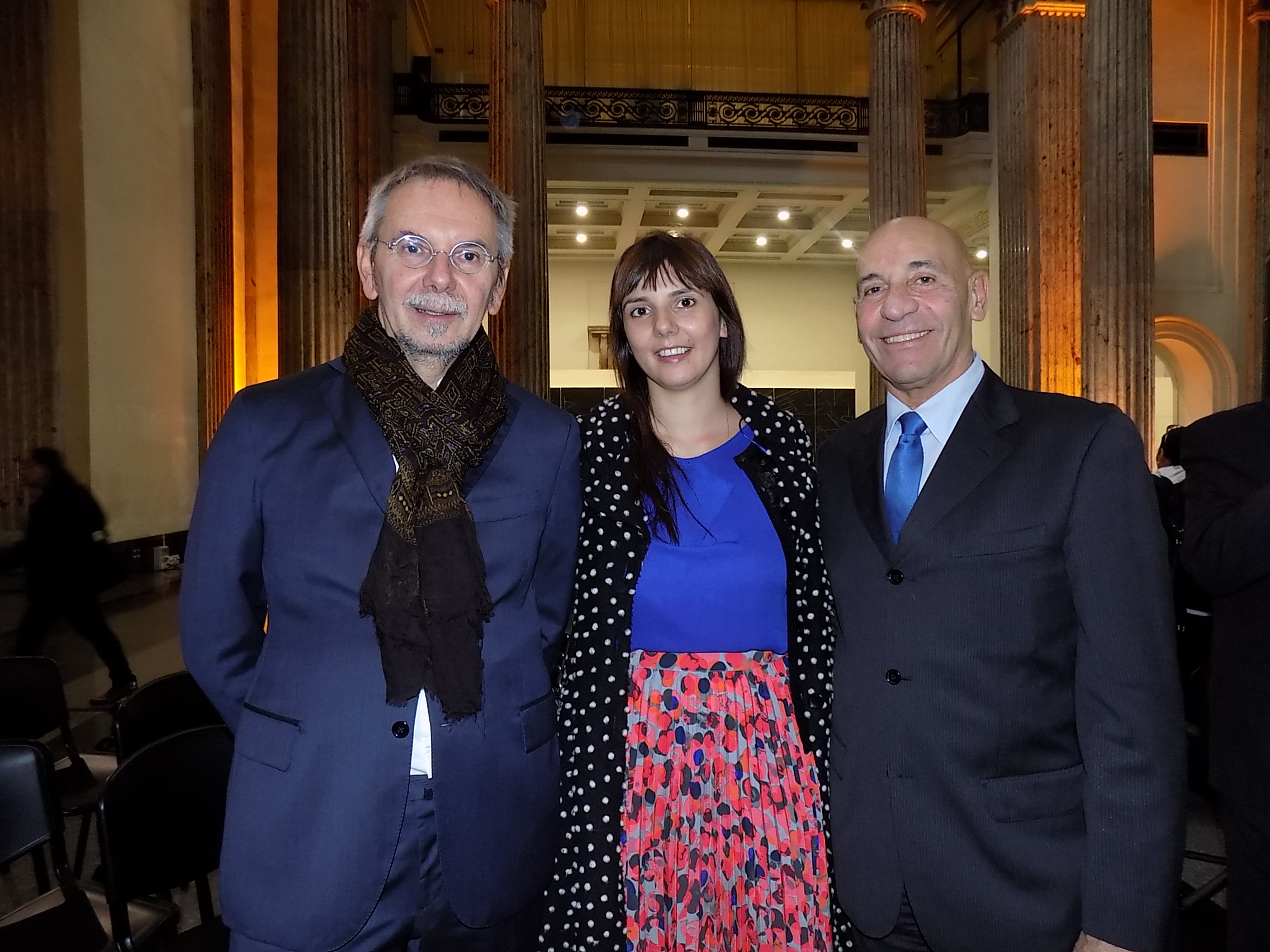 Gianfranco y Caterina Bonan, Ricardo Murara.