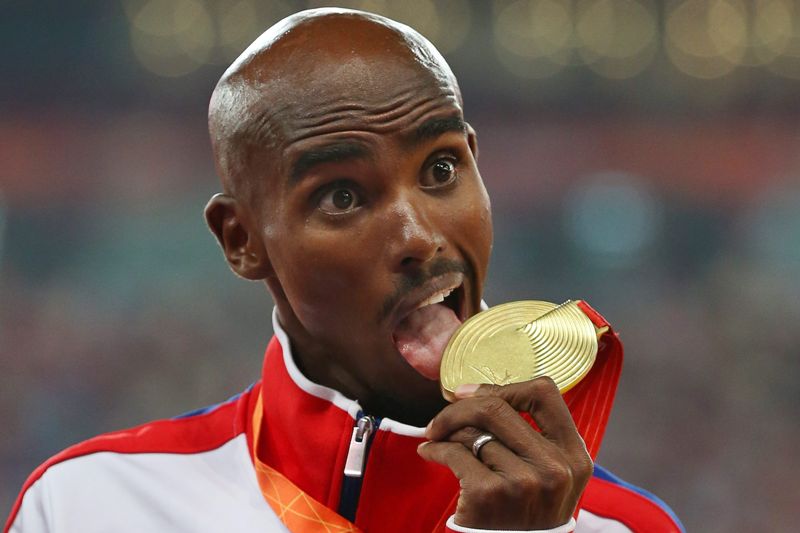 Mo Farah revalidó su título de campeón del mundo y consiguió el doblete de 5.000 y 10.000 km. Foto: Agencia EFE