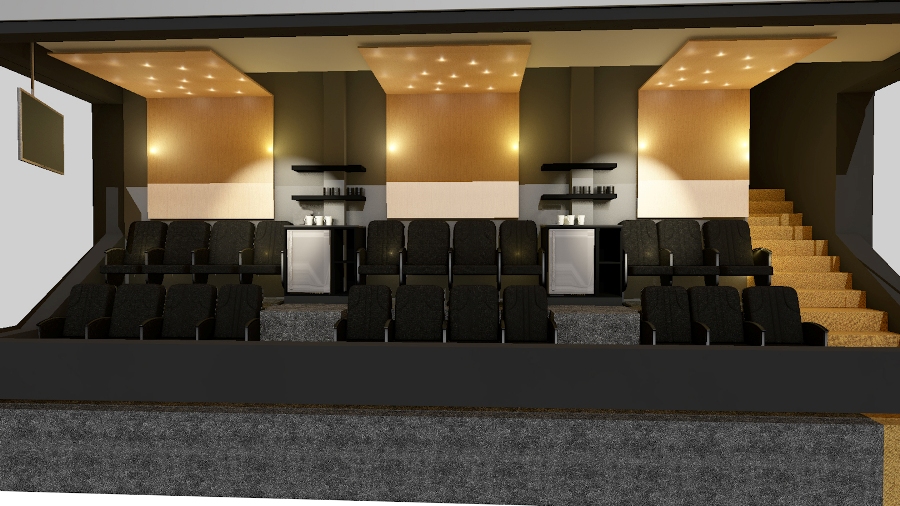 Así serán los palcos empresariales.