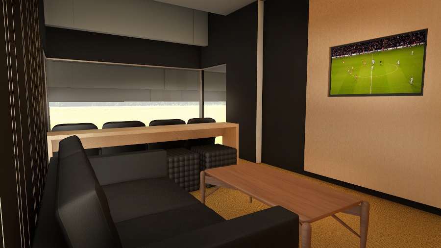 Estos serán los palcos VIP.