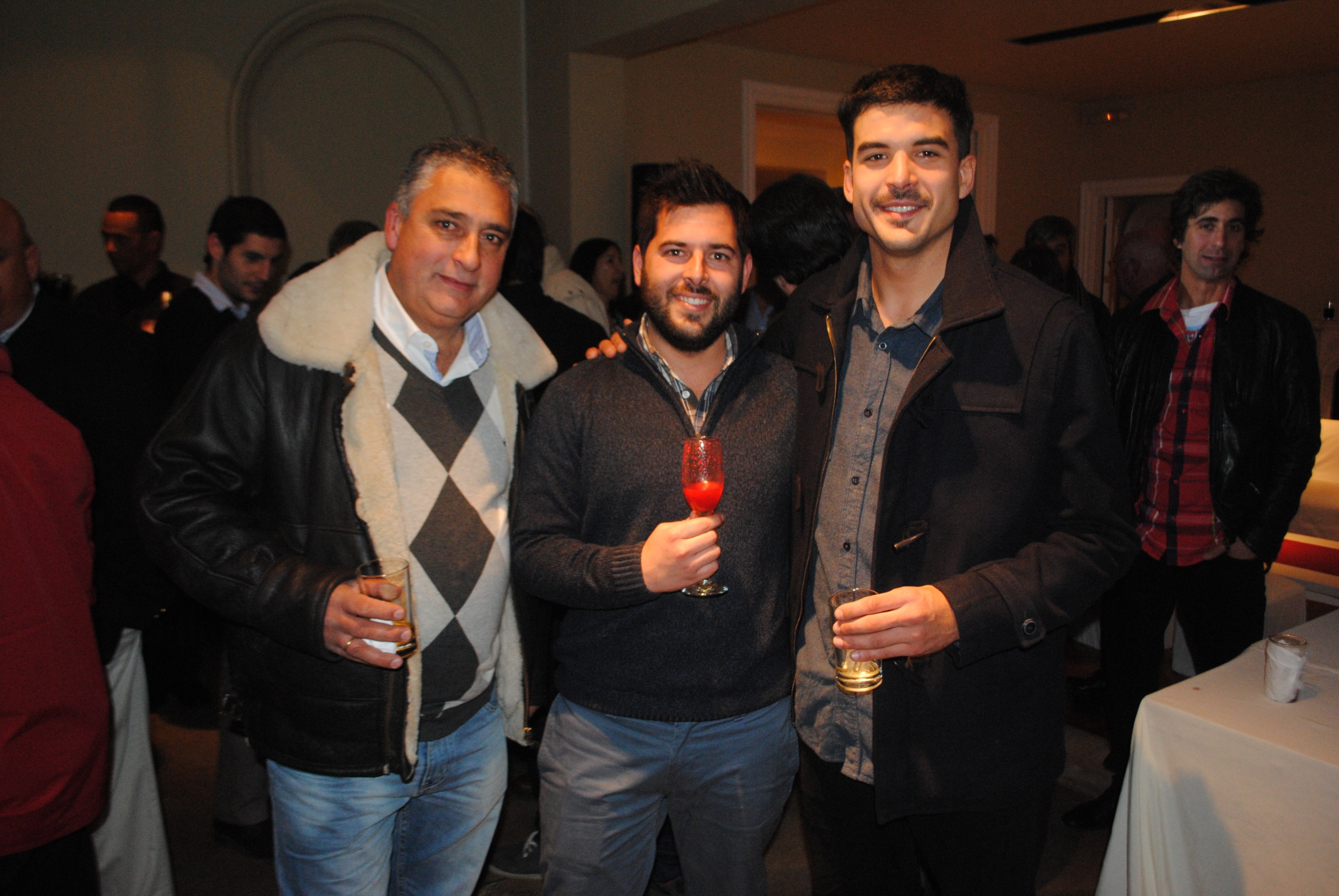 Fernando Meschino, Federico Verdier, Rafael Esponda.