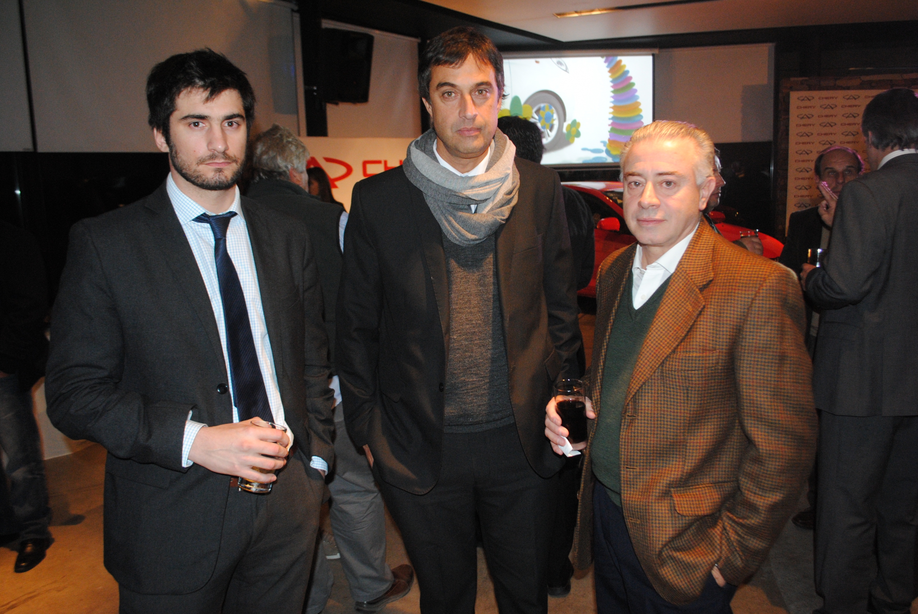 Rodrigo Herrera, Carlos Rafaeli, Leonel Cechi.