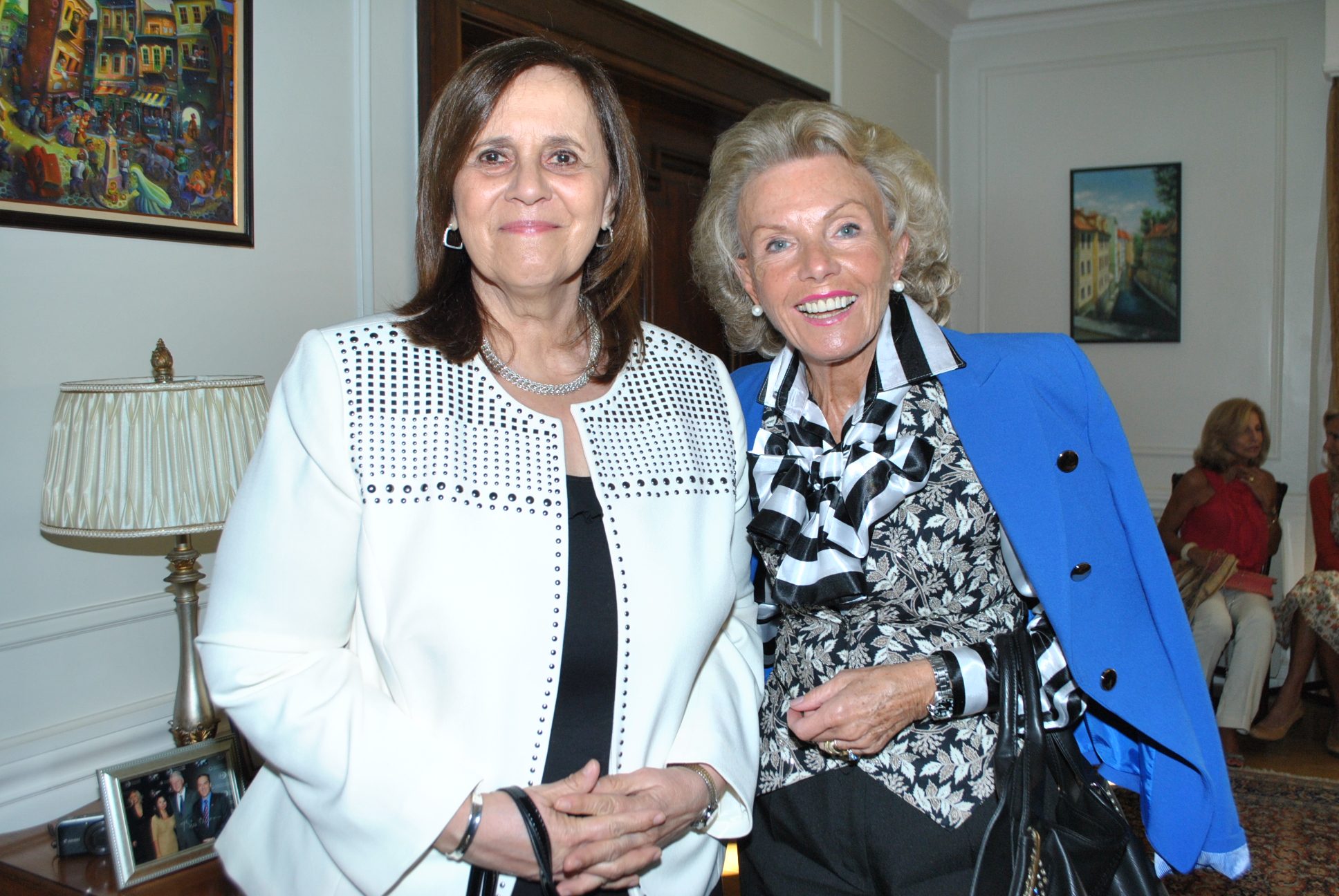 Teresa Stighetti, Lorena Horné de Ortiz.