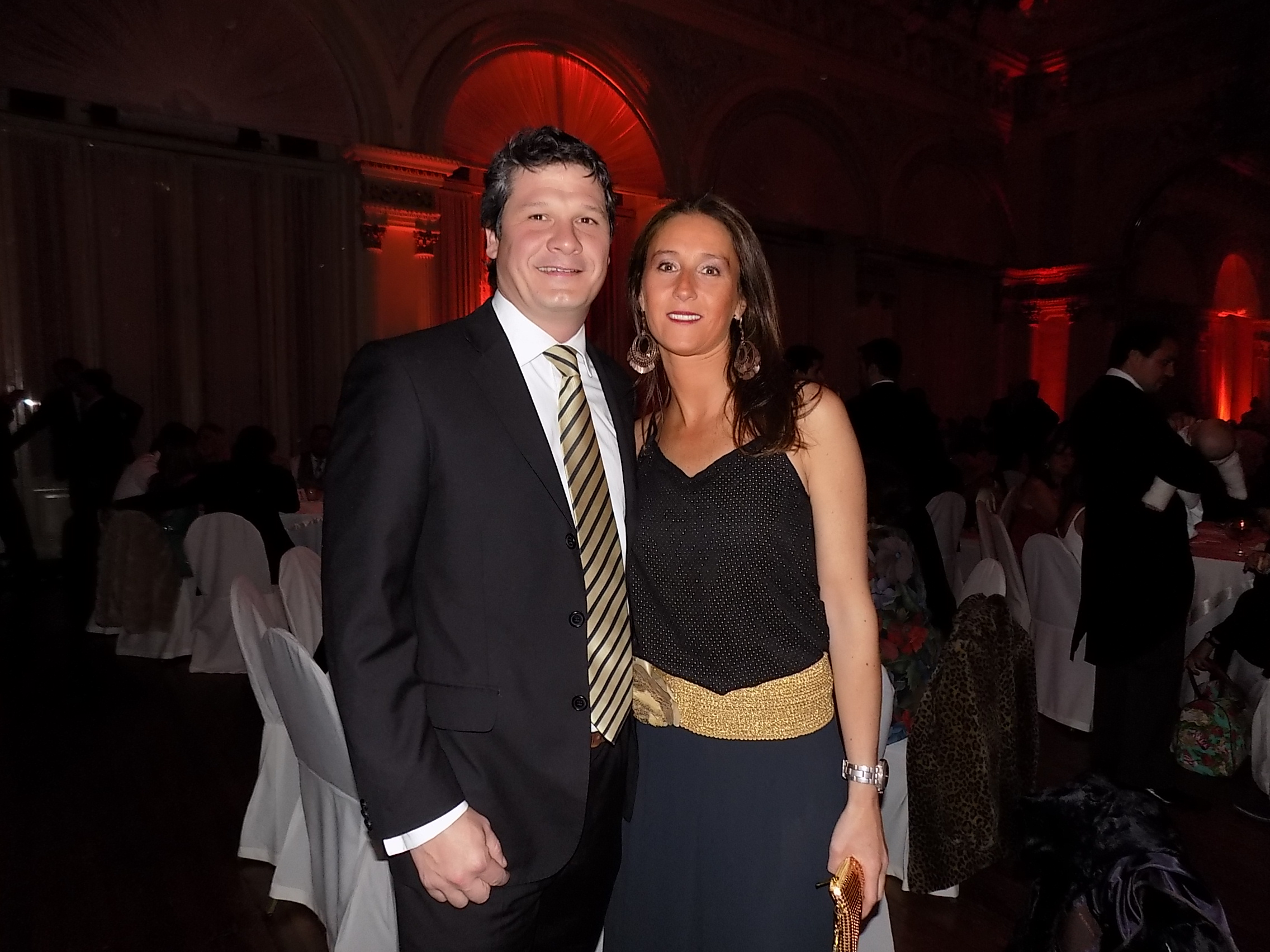 Juan Castells, Lucía Carvallido.