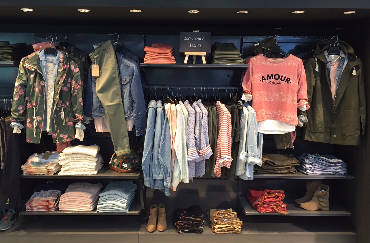 Tienda. Tendrá 200 metros cuadrados en el shopping Costa Urbana.