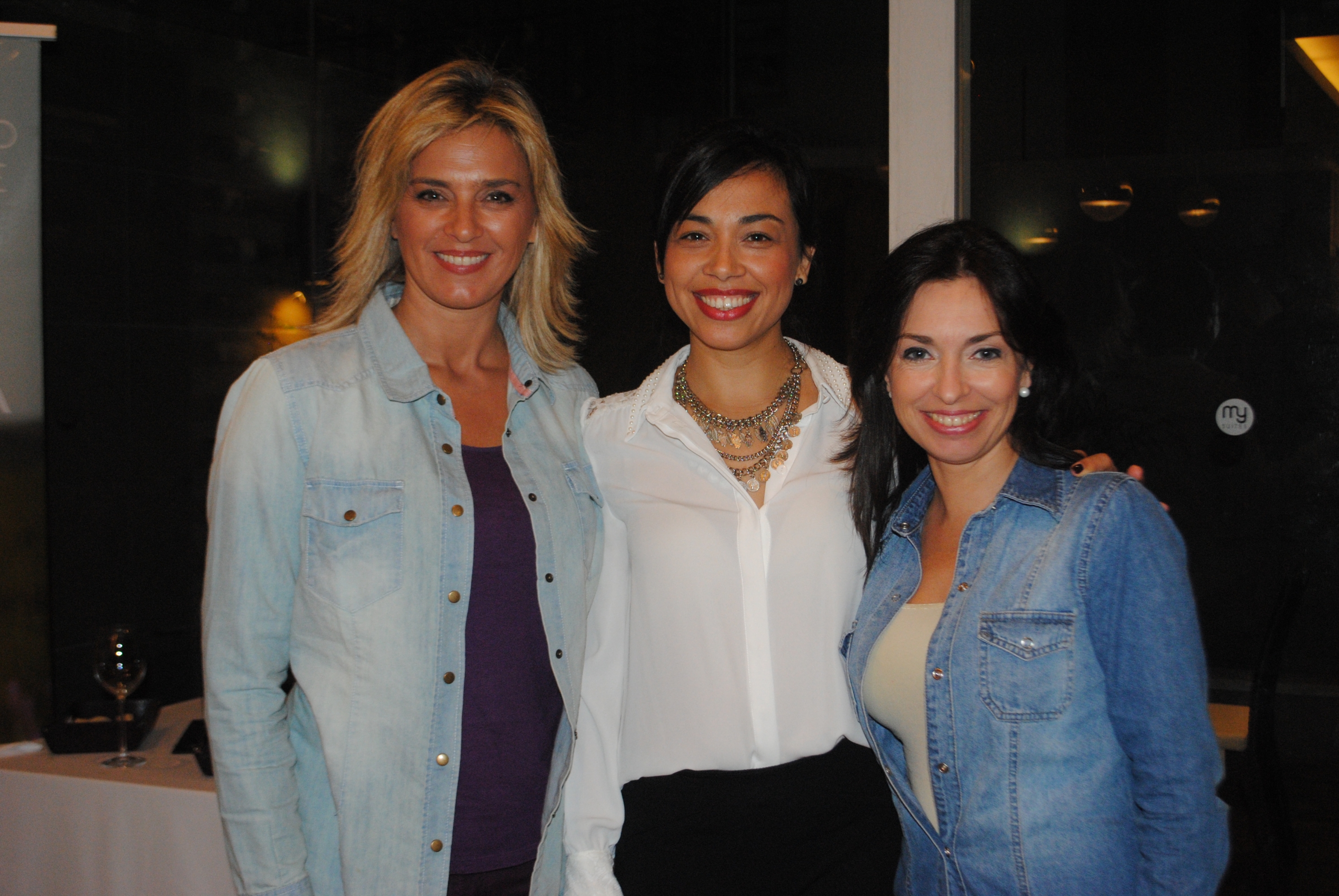 Sara Perrone, Gisela Moreira, Adriana Silva.
