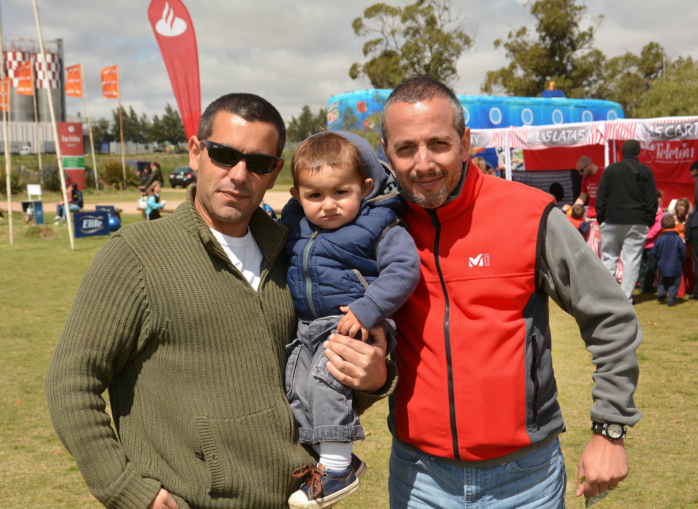 Ignacio y Facundo Rodríguez, Francisco Pérez.