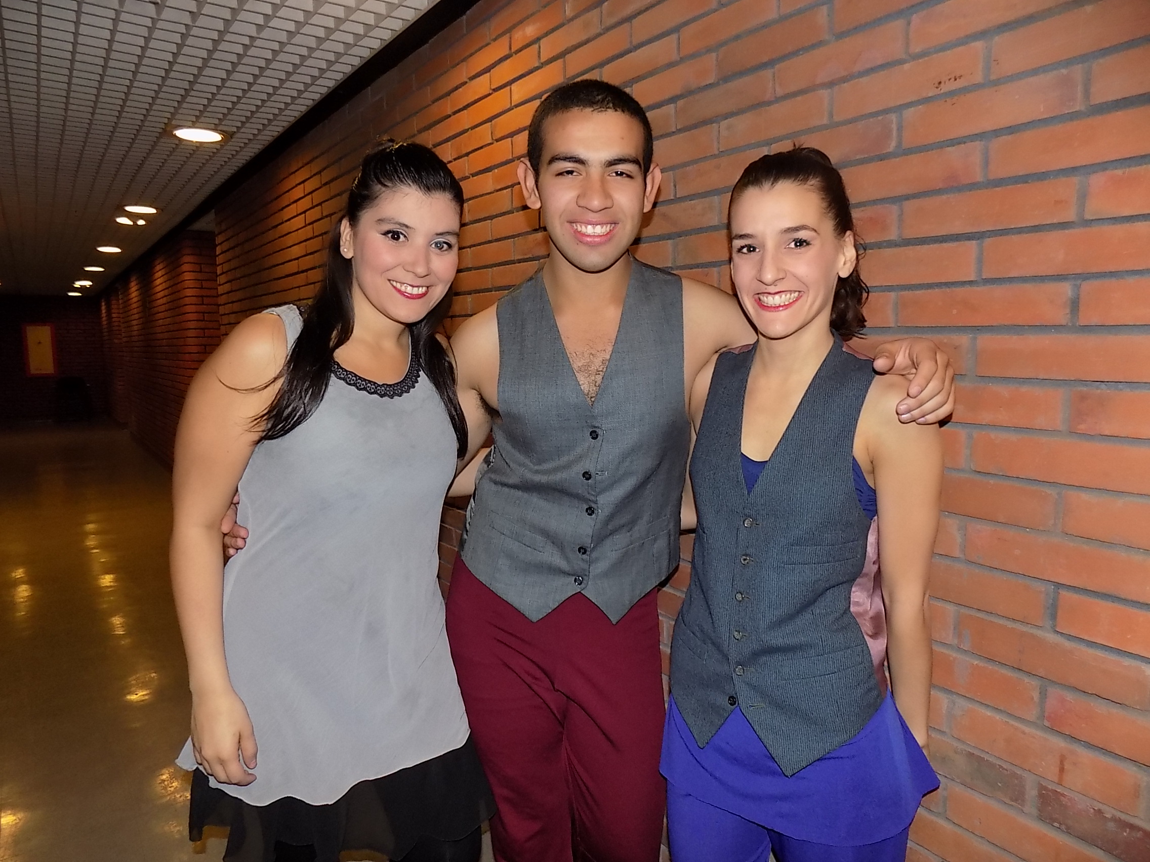 Carolina Piñeyro, Michael Acosta, Valentina Díaz.