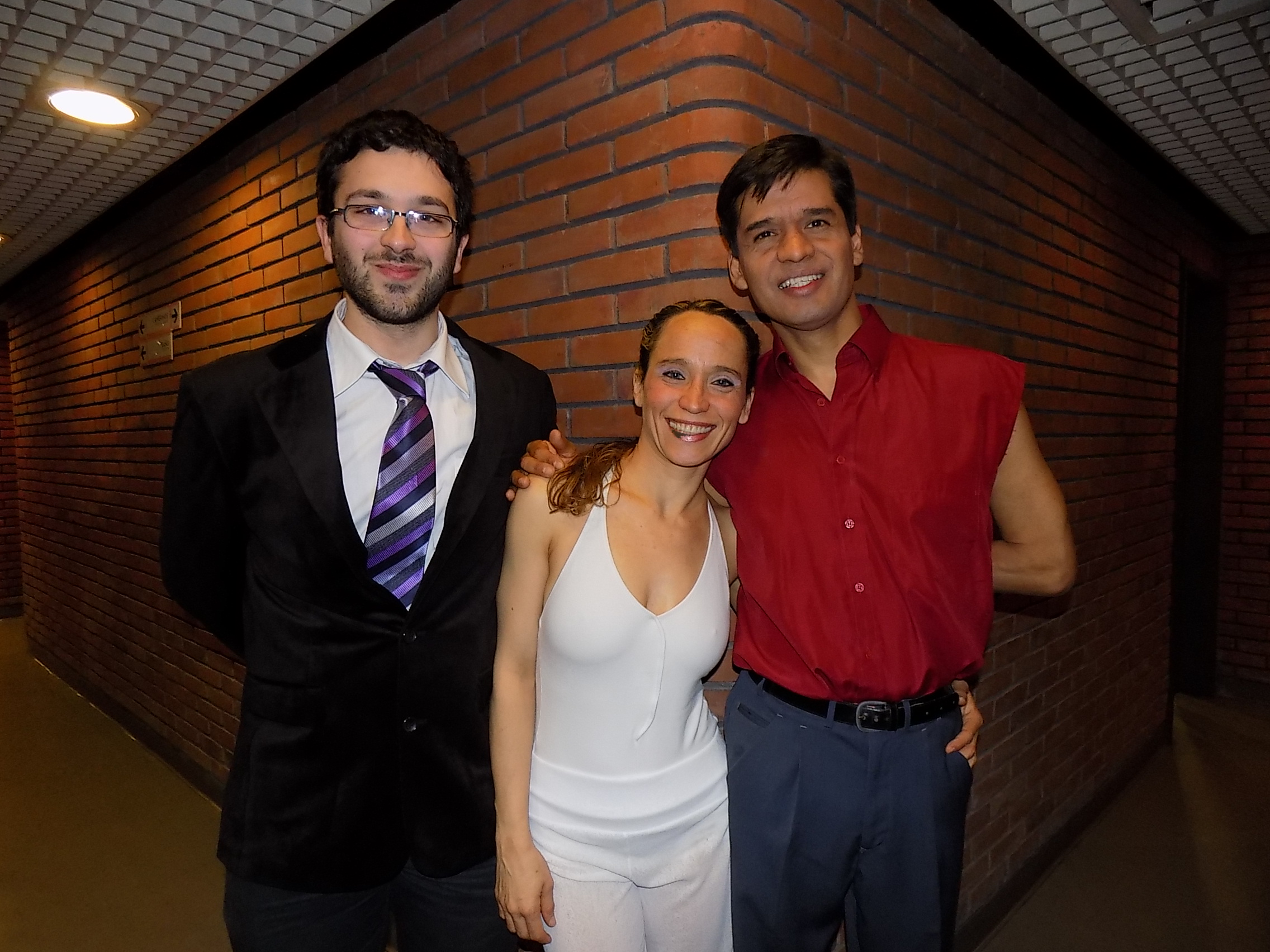 Federico Quintana, Barbara Ferrario, Gustavo Gadea.