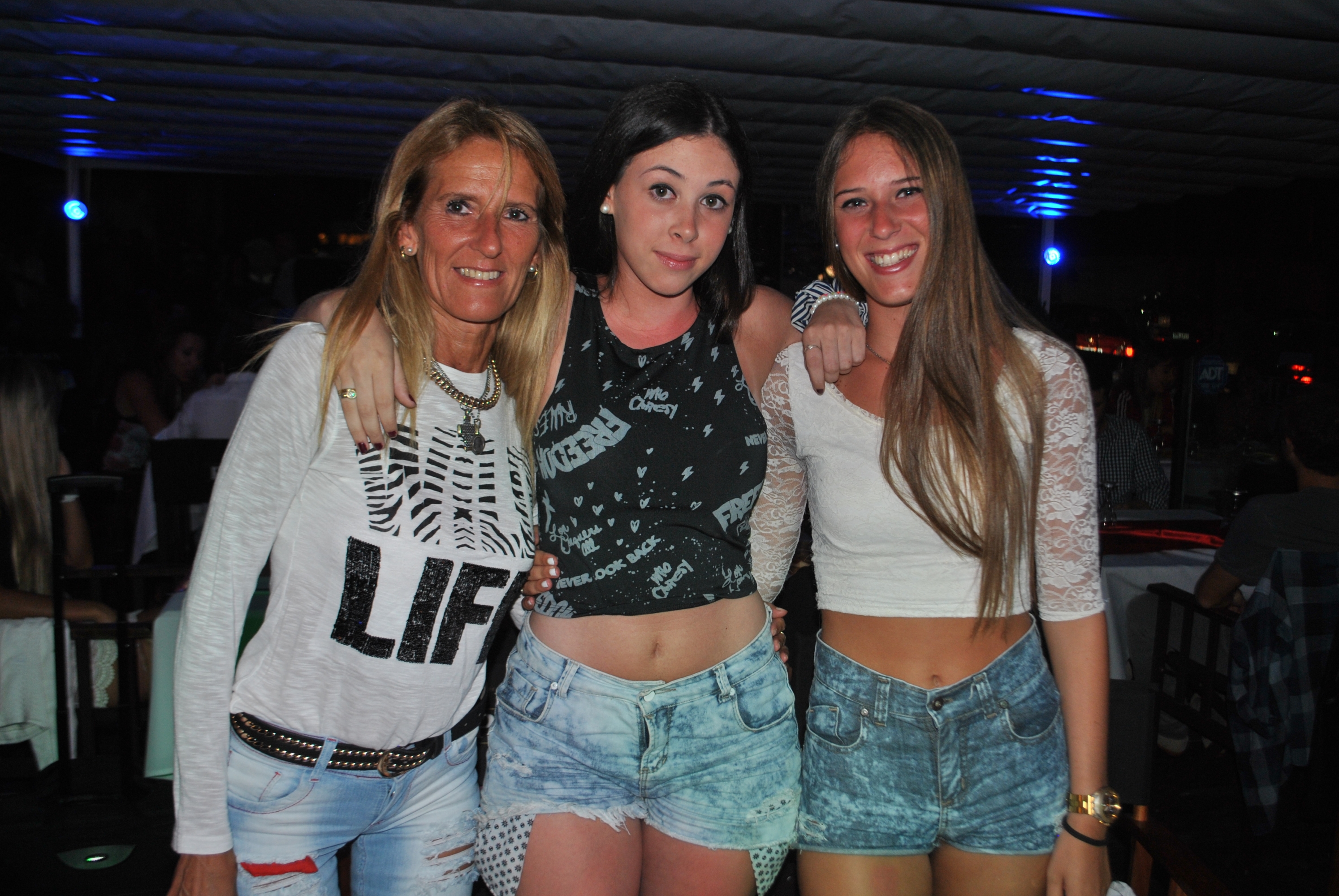 Graciela Risso, Alali Conde, Fernanda Iglesias.