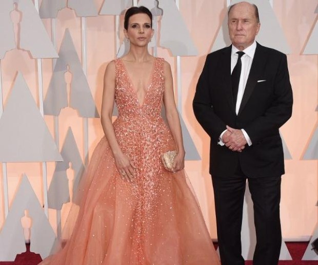 Robert Duvall y Luciana Pedraza. Foto: AFP