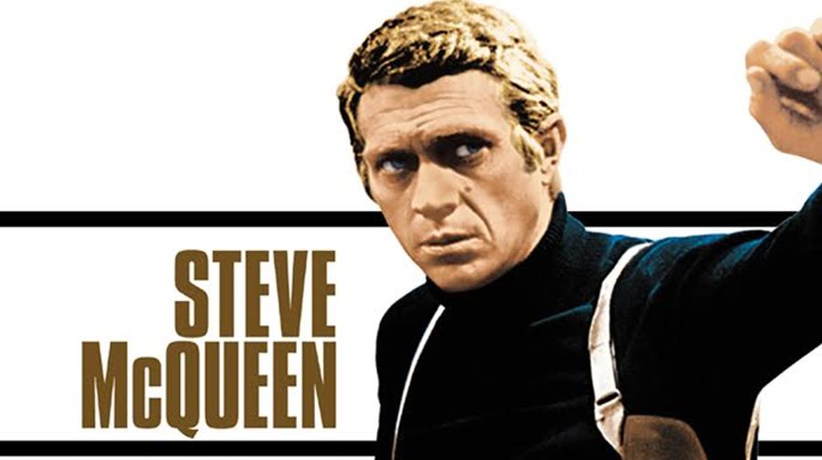 El actor Stevie McQueen en Bullitt.