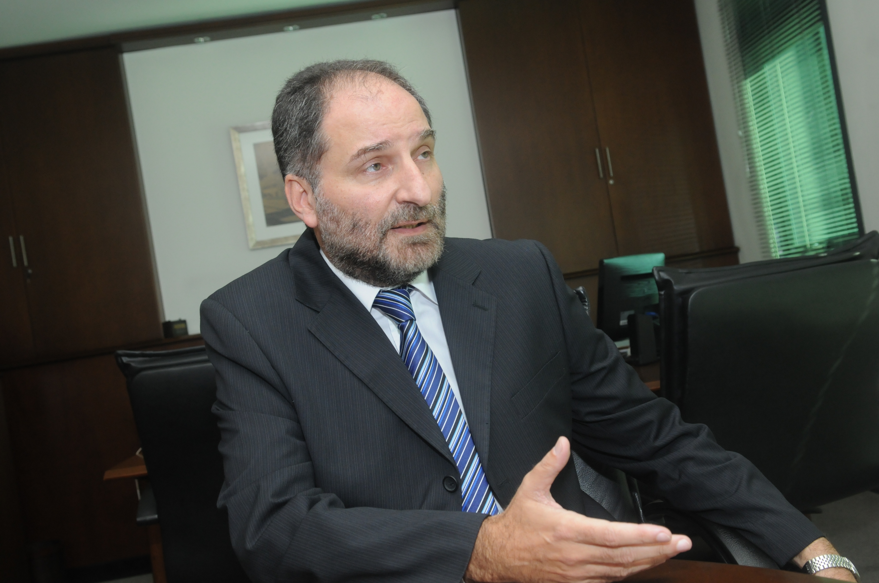 Walter Pereyra. "Atendemos en complementación de servicios a unas 90.000 personas". (Foto: Francisco Flores)