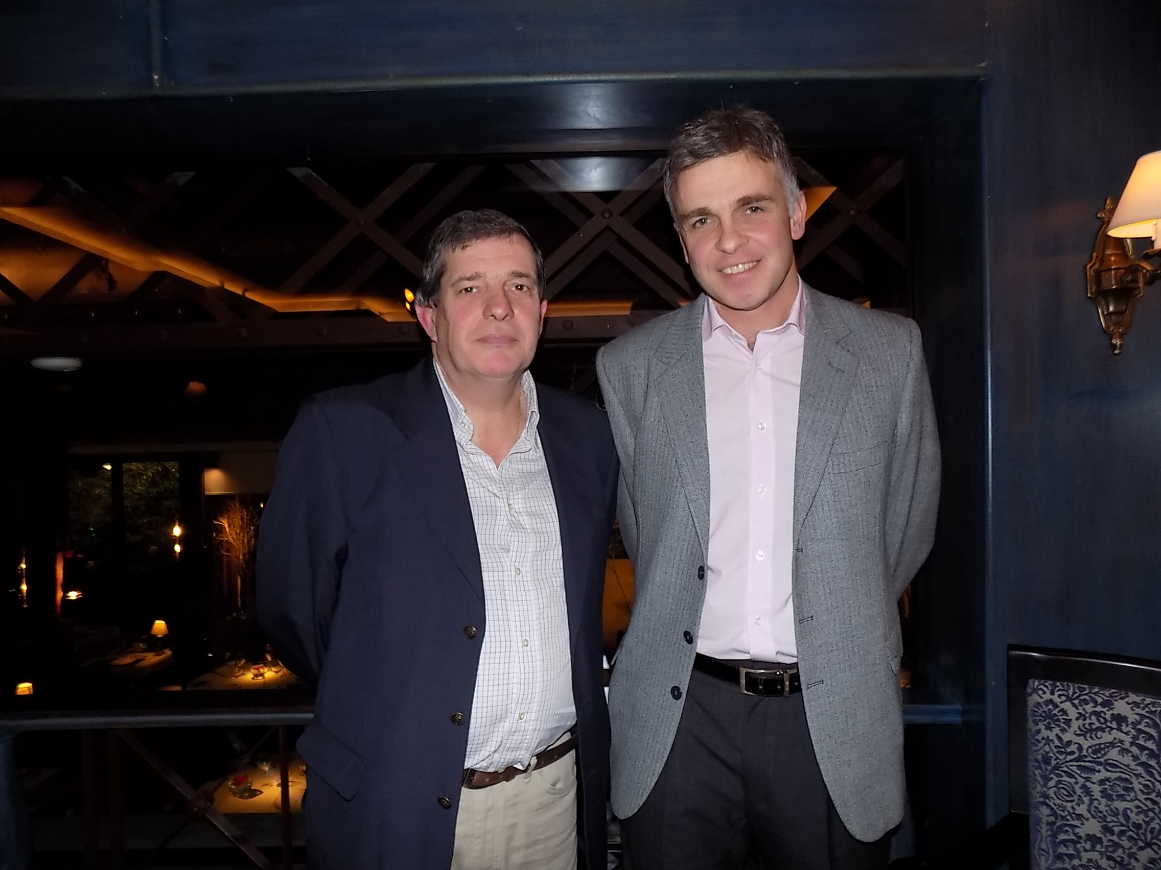 Jorge Oxoby, Alejandro Repetto.