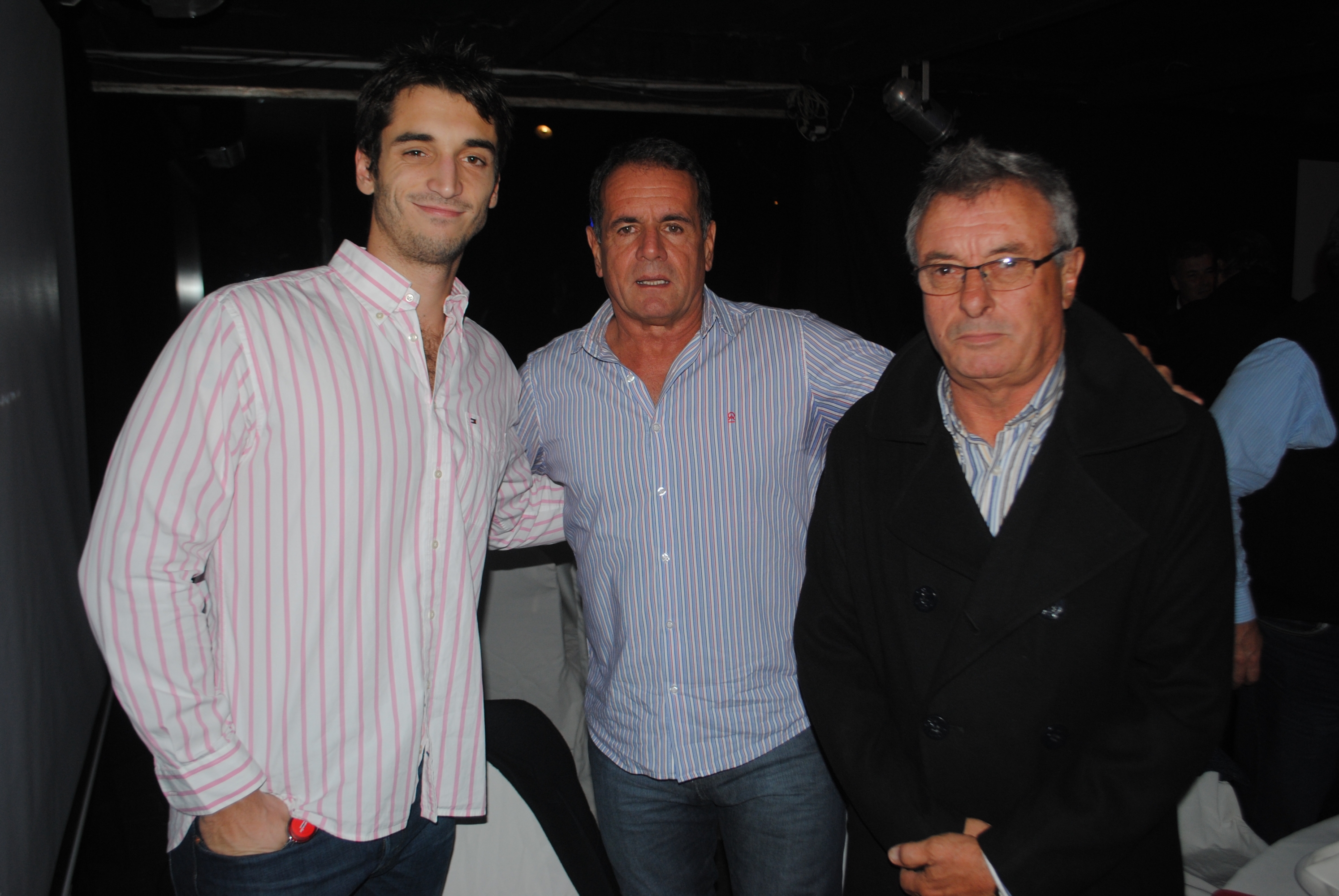 Martín García, Rafael Villazán, Miguel Piazza.