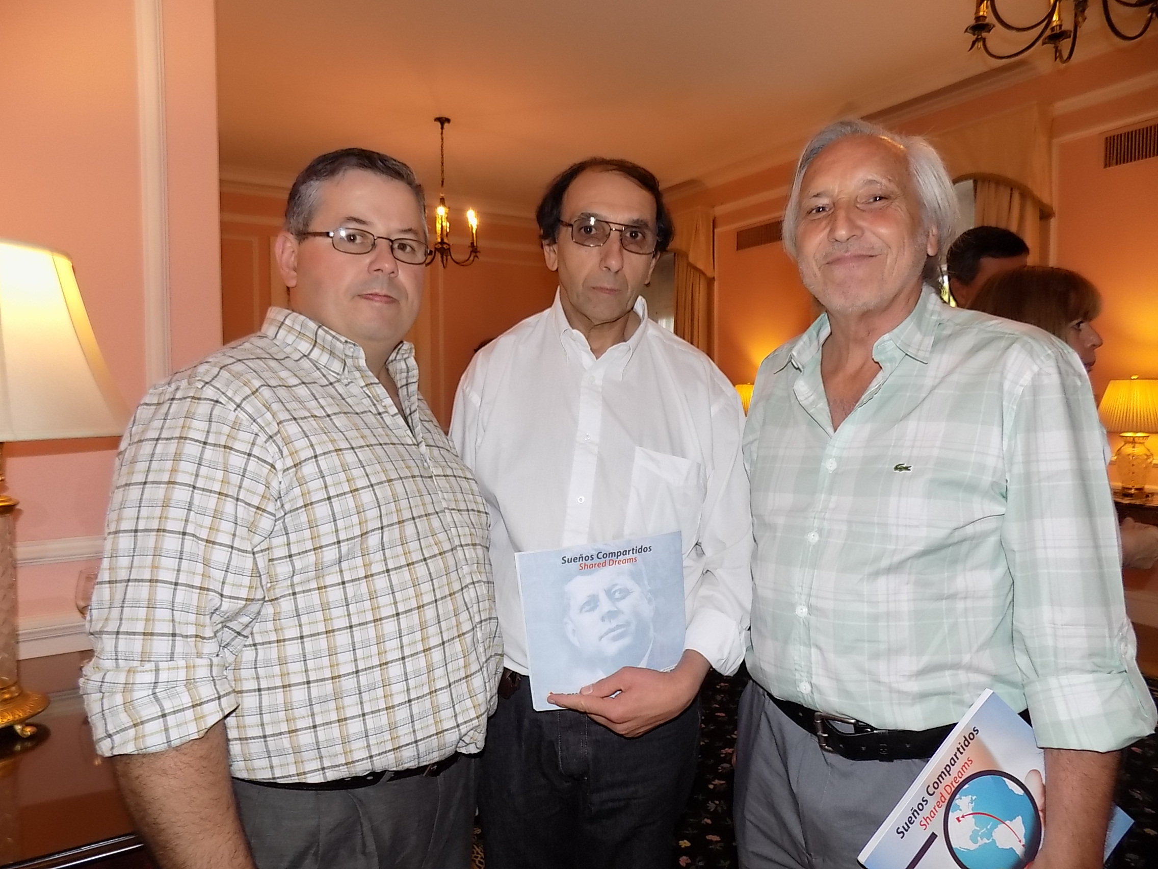 Freddy Martínez, Oscar García, Carlos Rey.