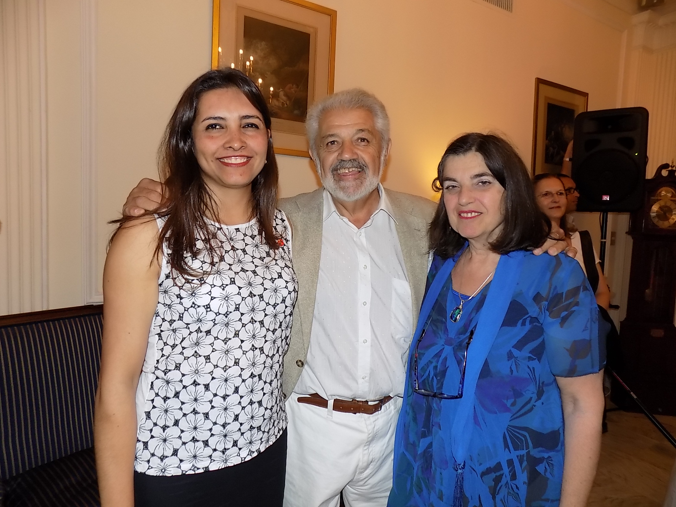Gabriela Correa, Niber Tejera, Marta Arjona.