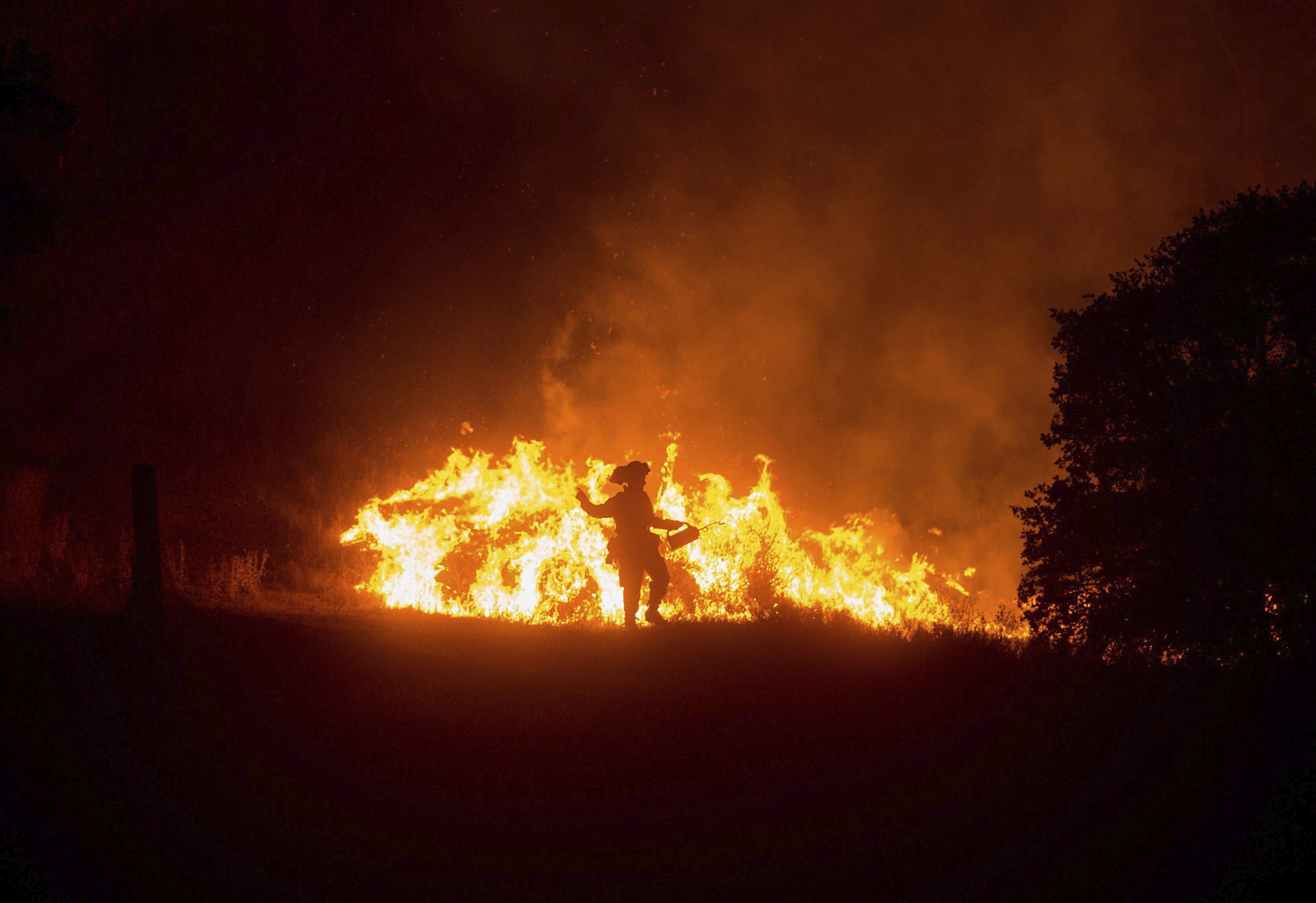 Incendio en California. Foto: Efe