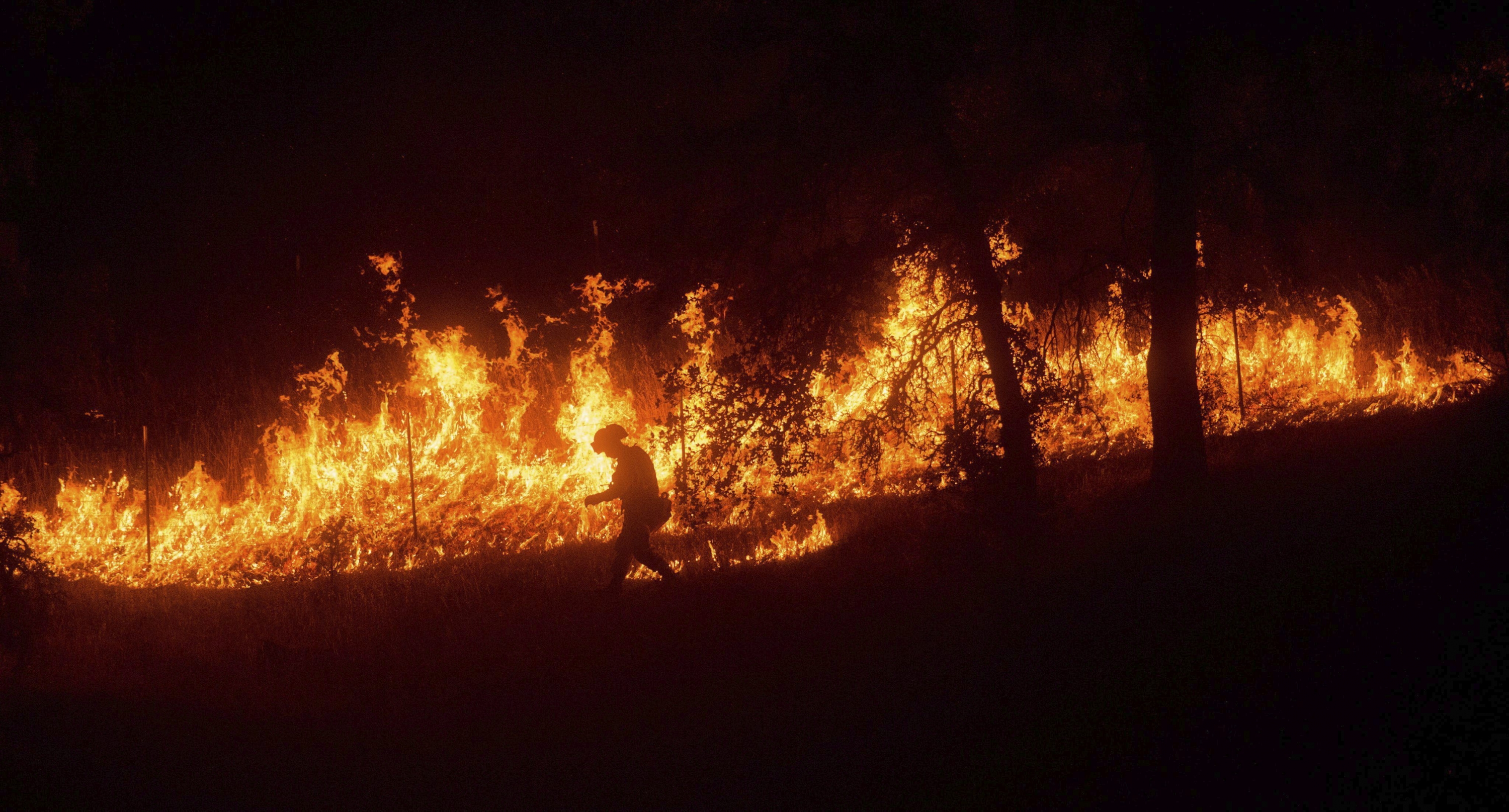 Incendio en California. Foto: Efe