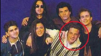 Grimberg con el elenco de Montaña rusa (Foto: archivo)