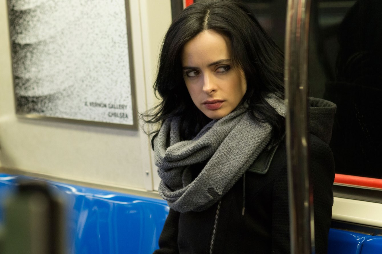 Protagonista de la serie de superhéroes Jessica Jones.
