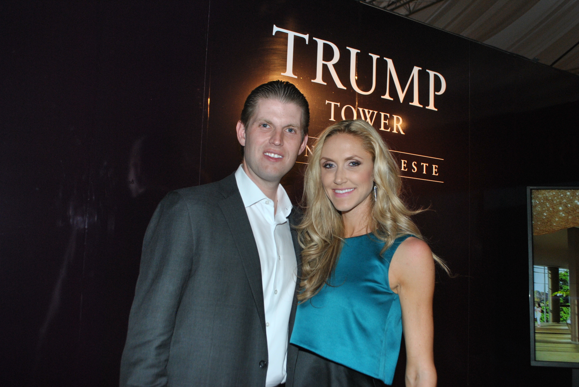 Eric y Lara Trump.