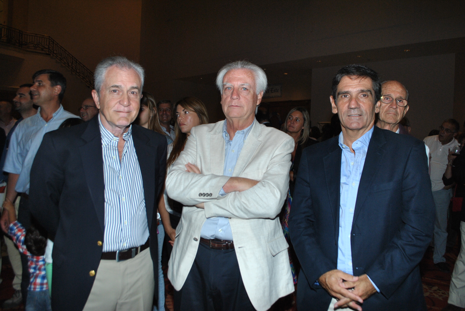 Daniel Azzini, Orlando Dovat, Martín Laventure.
