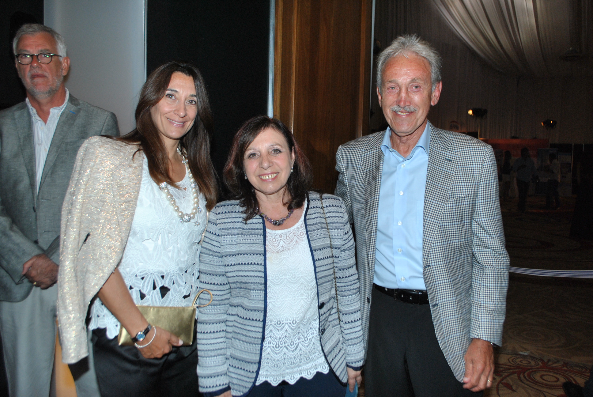 Pully De León, Ana Olivera, Ricardo Weiss.