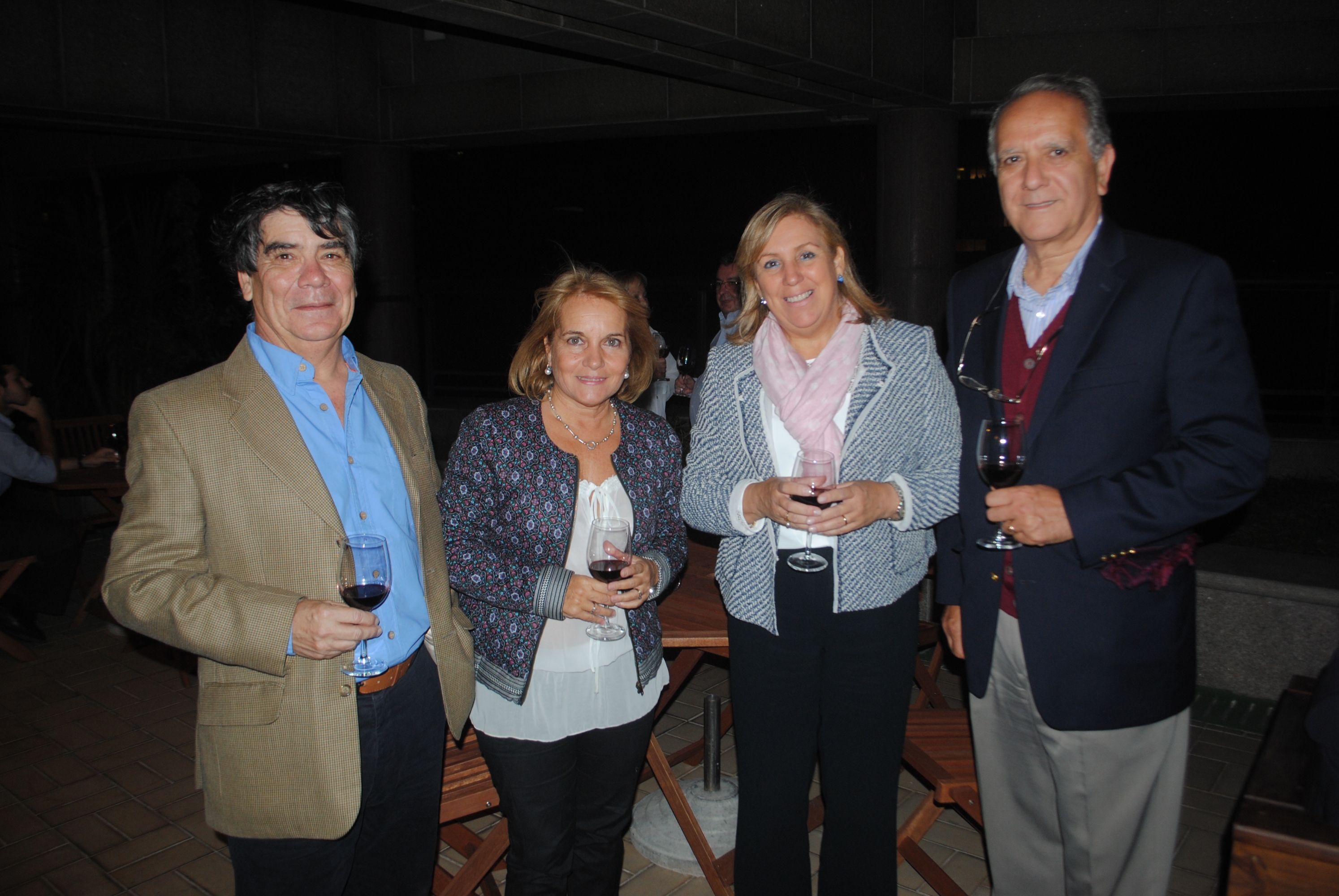 Hugo Roldós, Rosario Camejo,Graciela Reybaud, Alejandro Laborde.