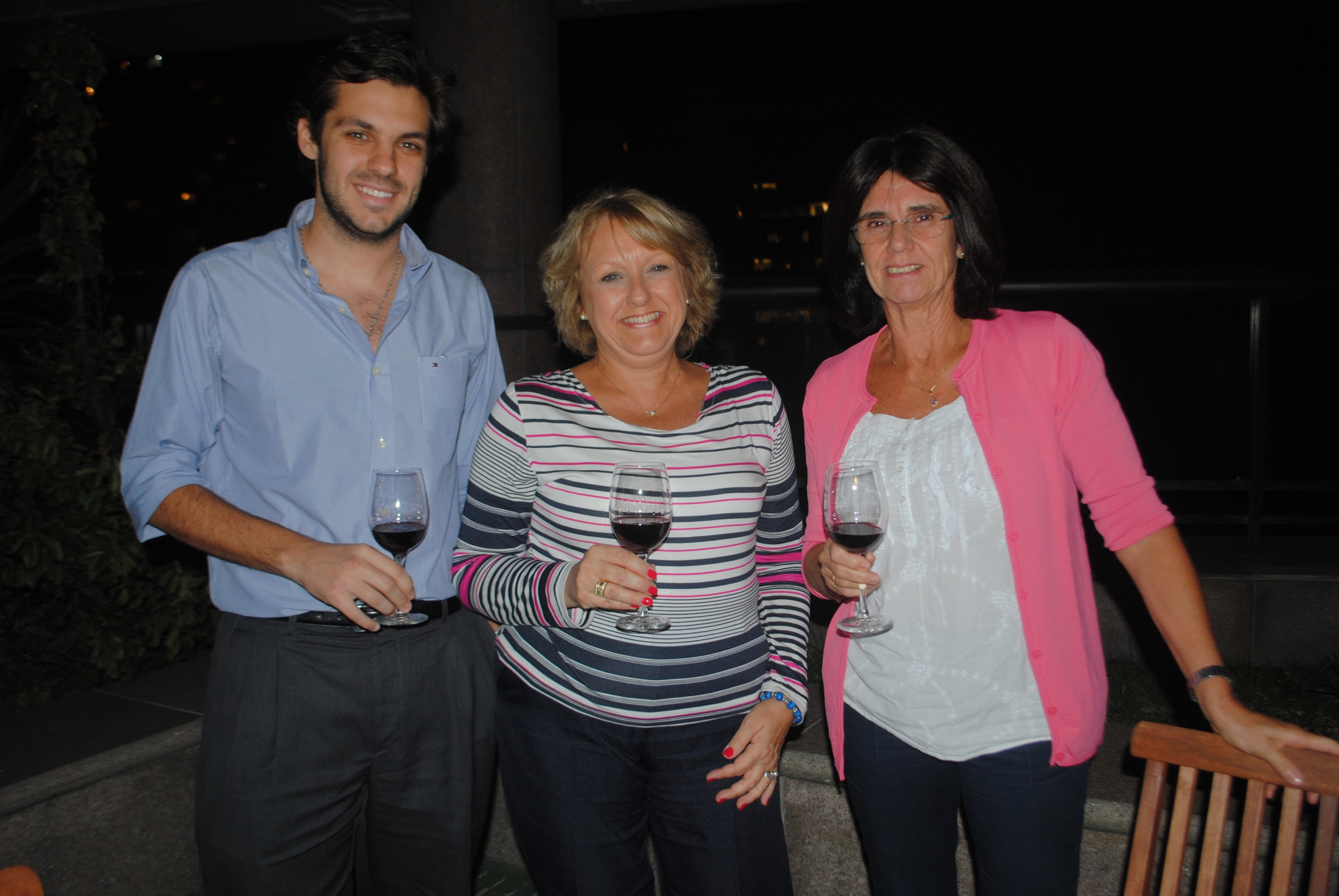 Federico Cabrera, Elder Marocchi, Susana Canabal.