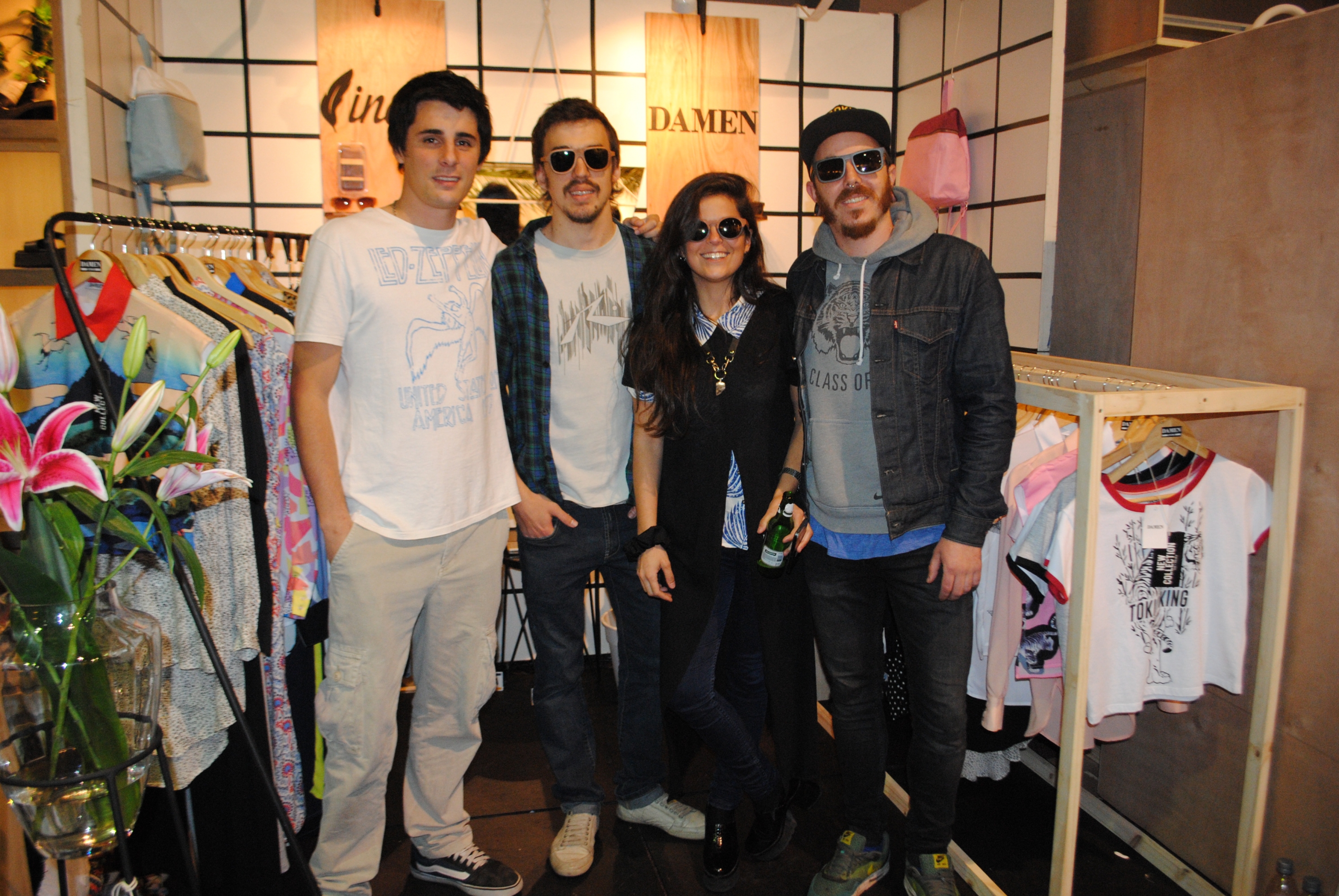 Matías Correge, Javier Urrestarazu, Claudia Rivas, Fernando Tasende.